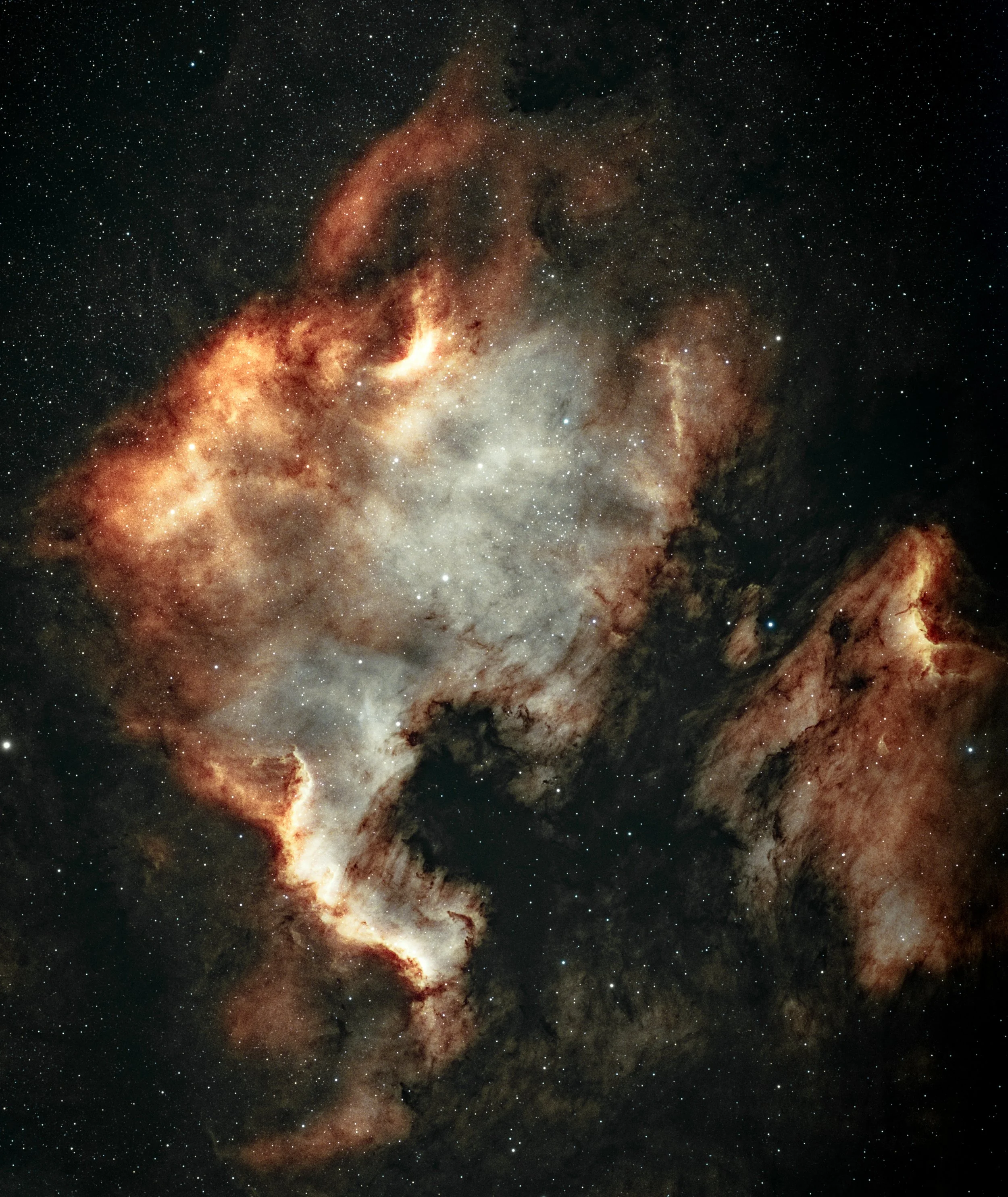 NGC7000 North American Nebula  Ha OIII (HOH)