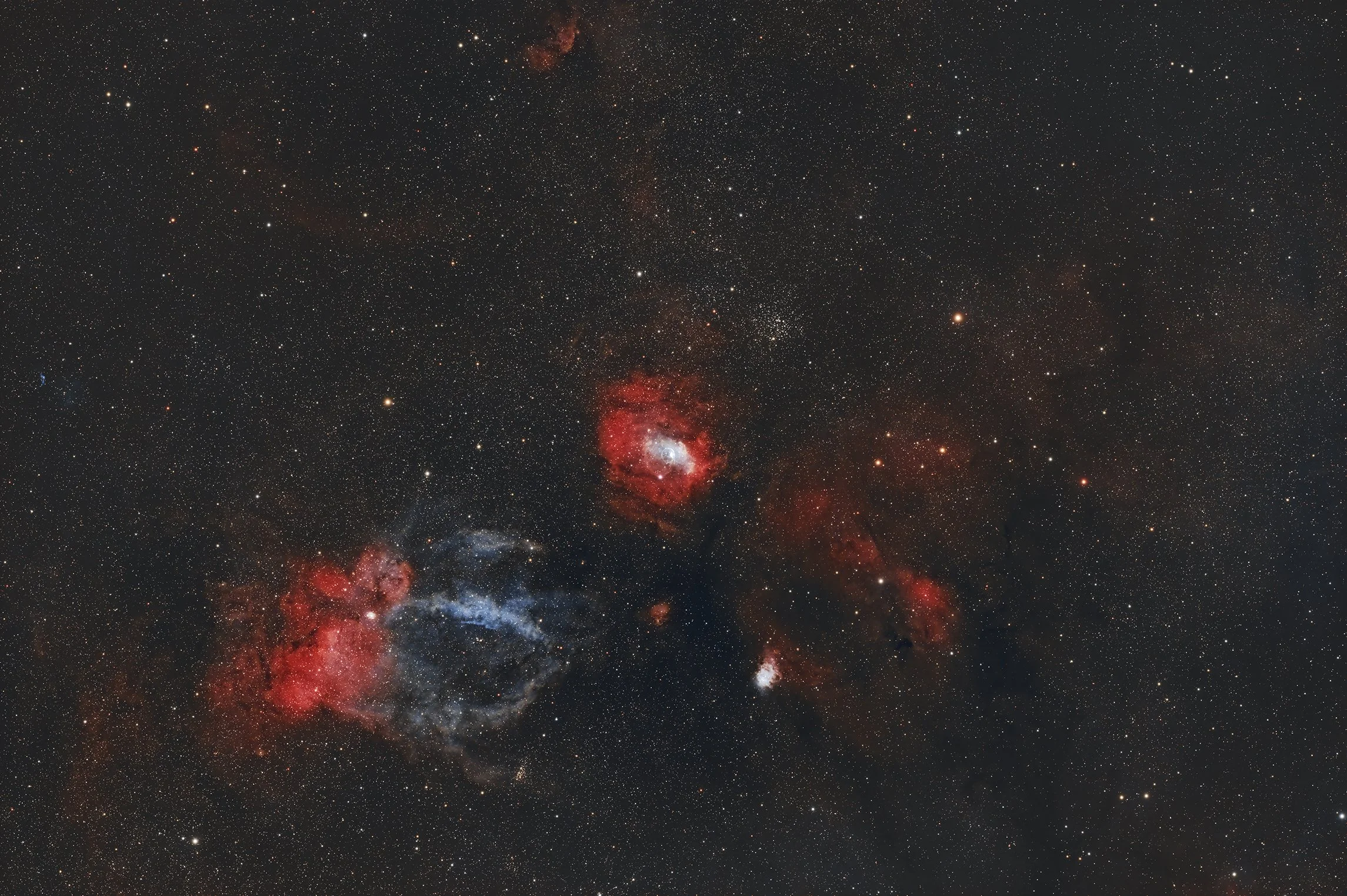 NGC7635 20260721 Bubble Nebula HOO