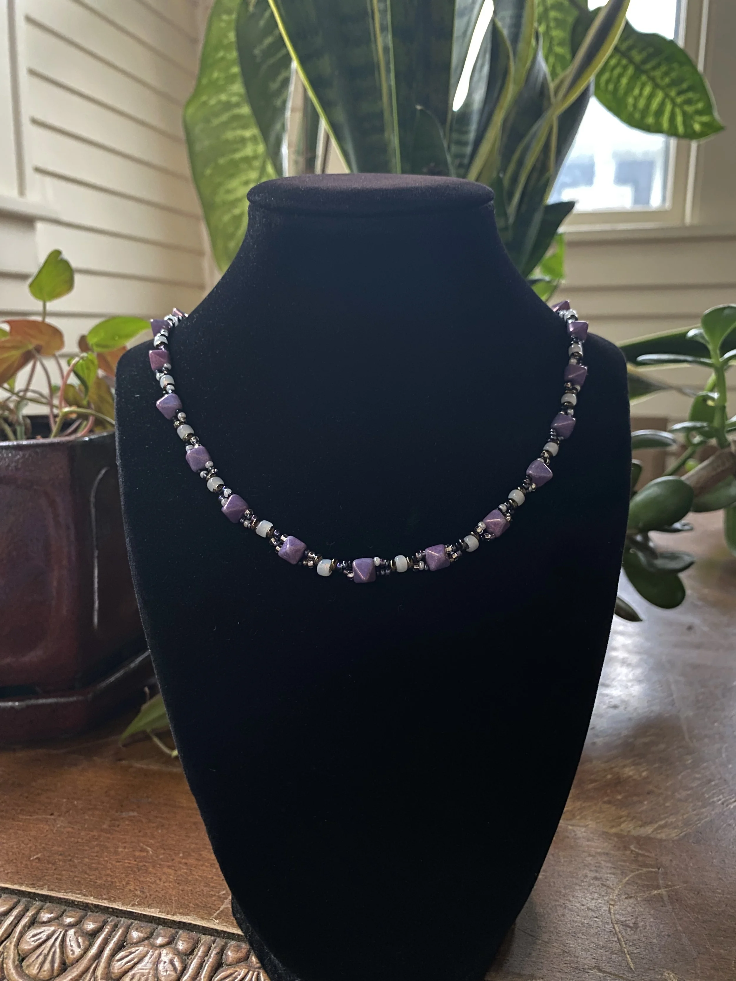 Tough Purple Necklace