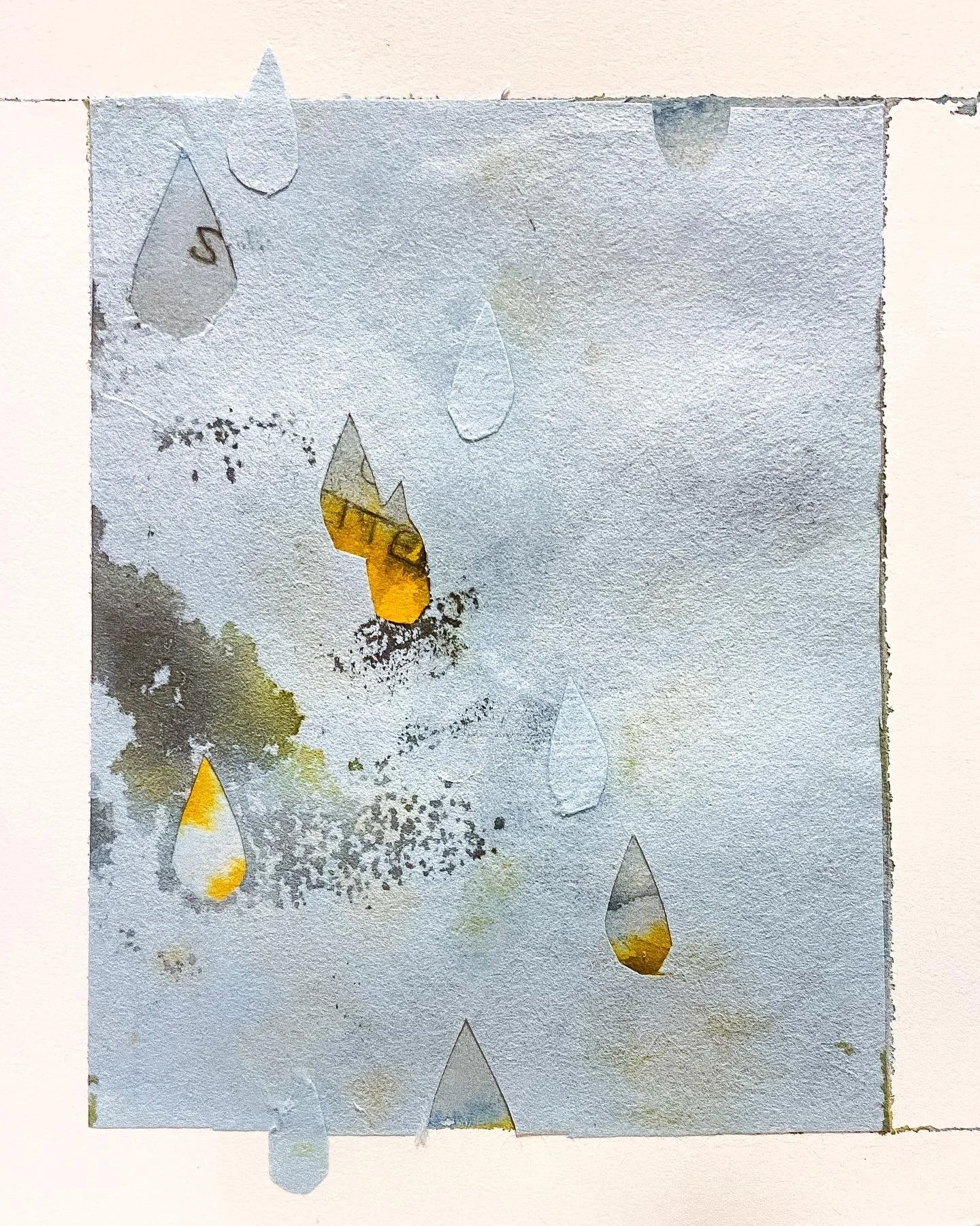 'It's Okay To Cry'

nori paste, washi paper, watercolor, ink, watercolor paper, 5"x4", 2022