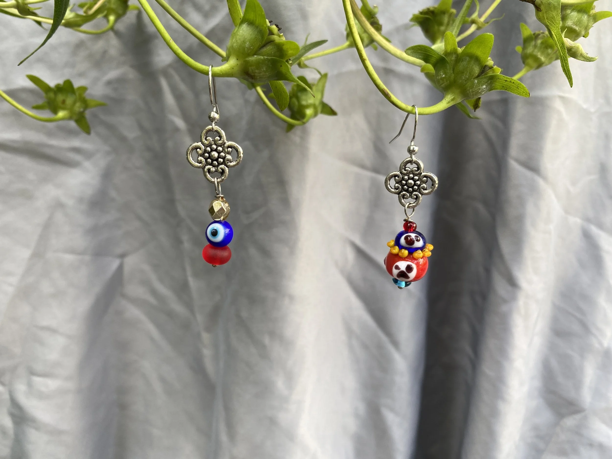 Clown Earrings