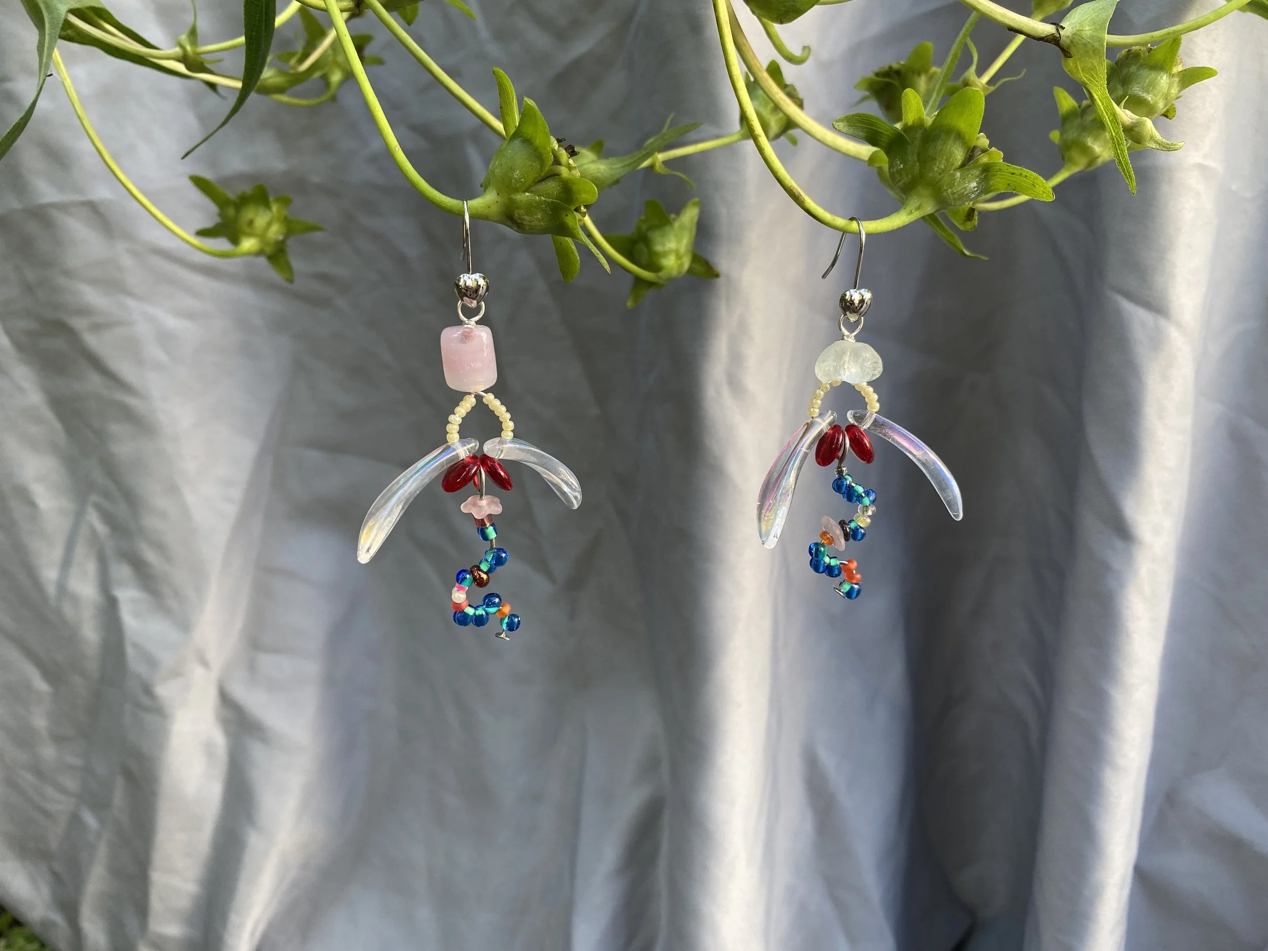 Dragonfly Rainbow Earrings