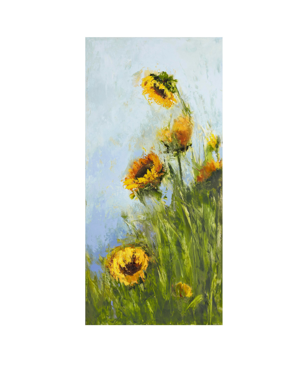 Five Sunflowers