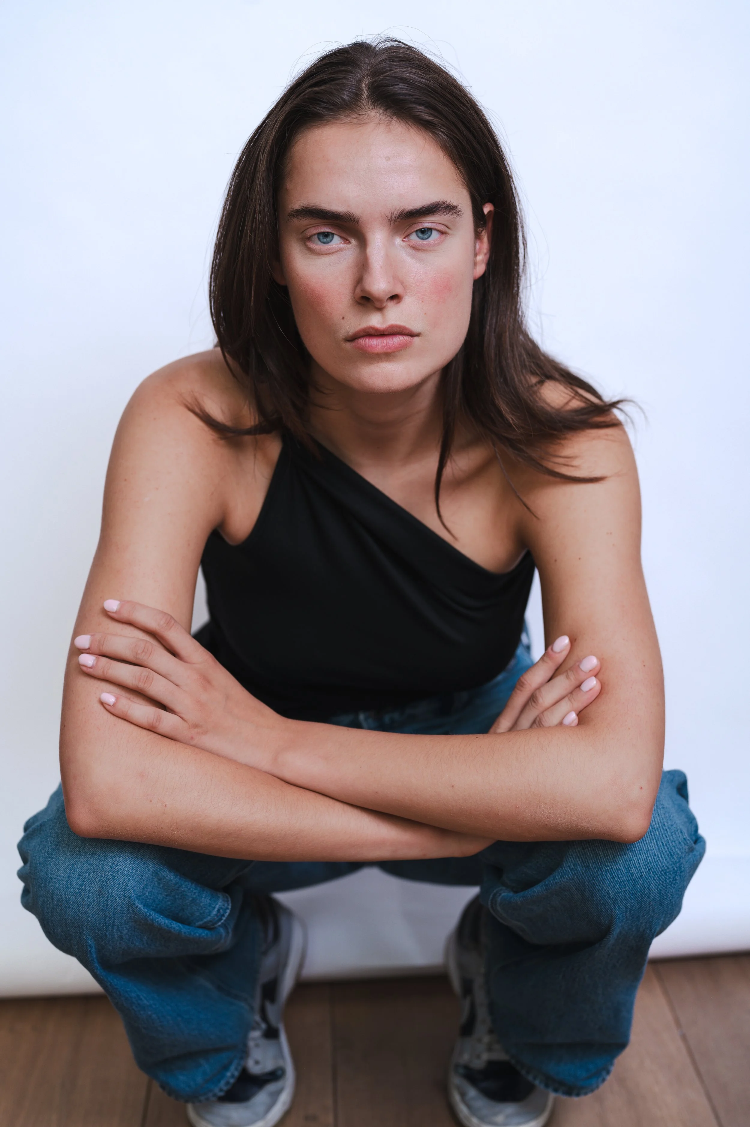 Studio photoshoot model color