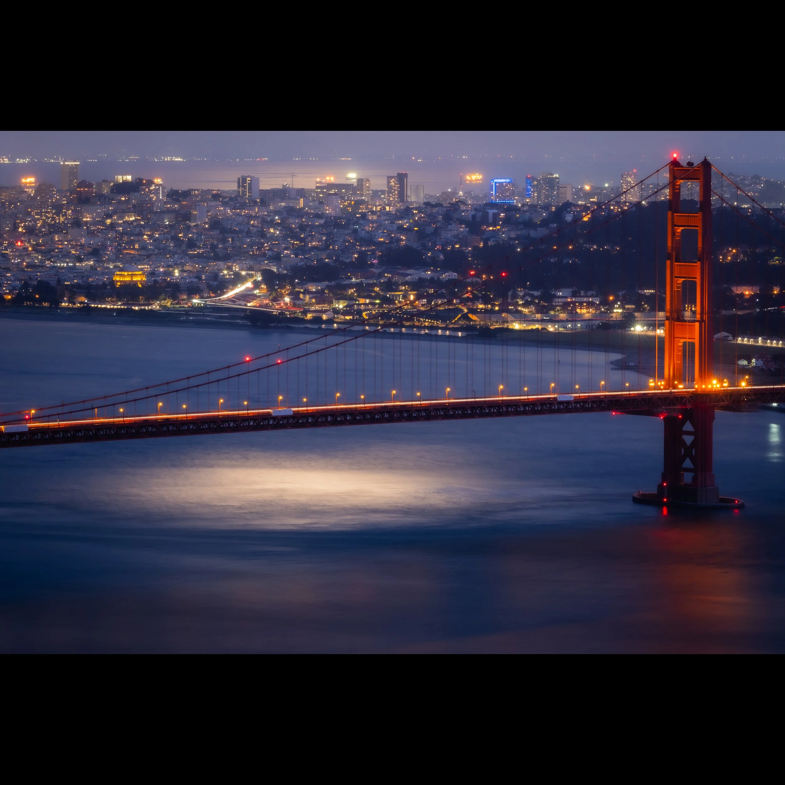 Moonlit Golden Gate