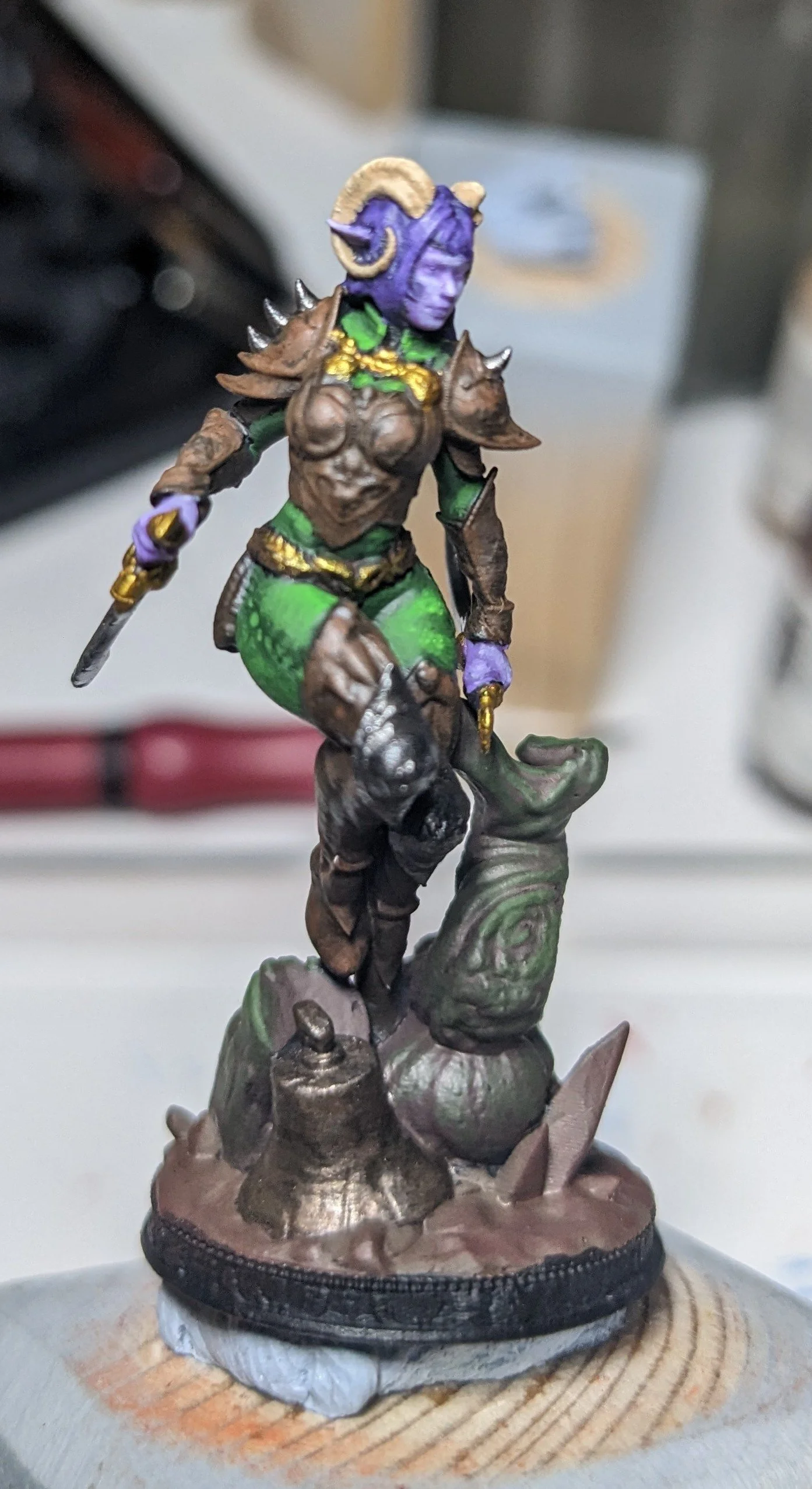 D&D Character - Tiefling Rogue, 2023