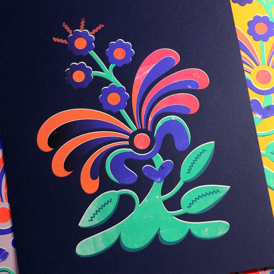 betwixt the petals exists a thrashing, gnawing, and insatiable void #2 

The void has changed but the void remains! 🕳️
A second entry in this series of uncanny carnations, once again incarnated as a 16x20&rdquo; screen print on multiple colors of pa