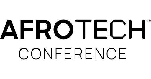 AFROTECH Conference logo in black text on a white background.