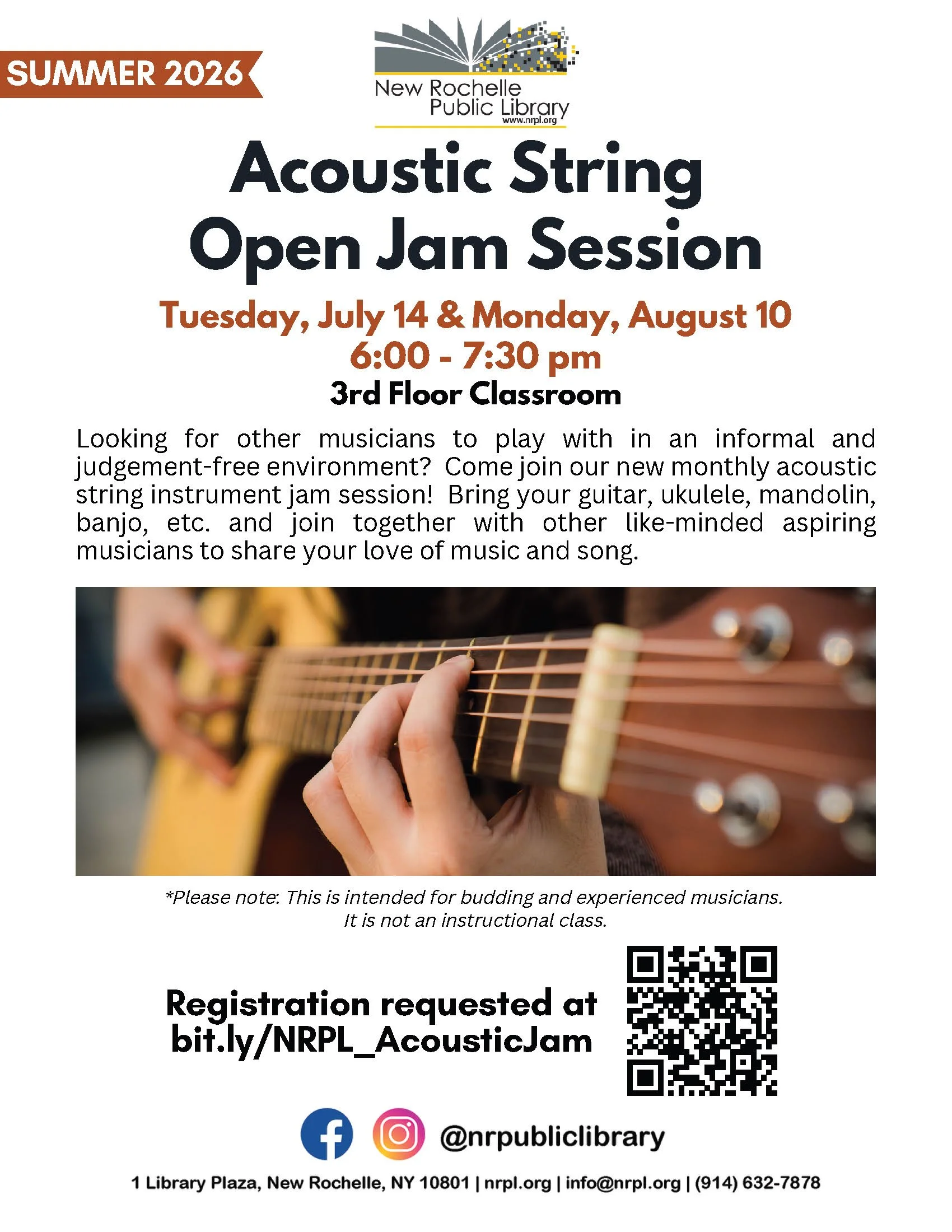 Acoustic String Open Jam Session