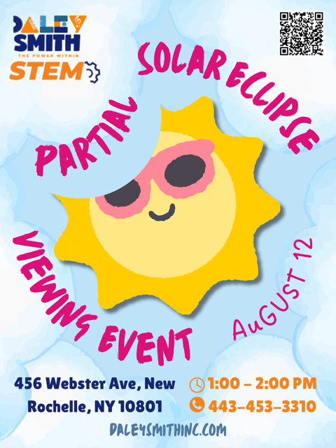 Join Daley Smith STEM for our Partial Solar Eclipse Viewing Event! 