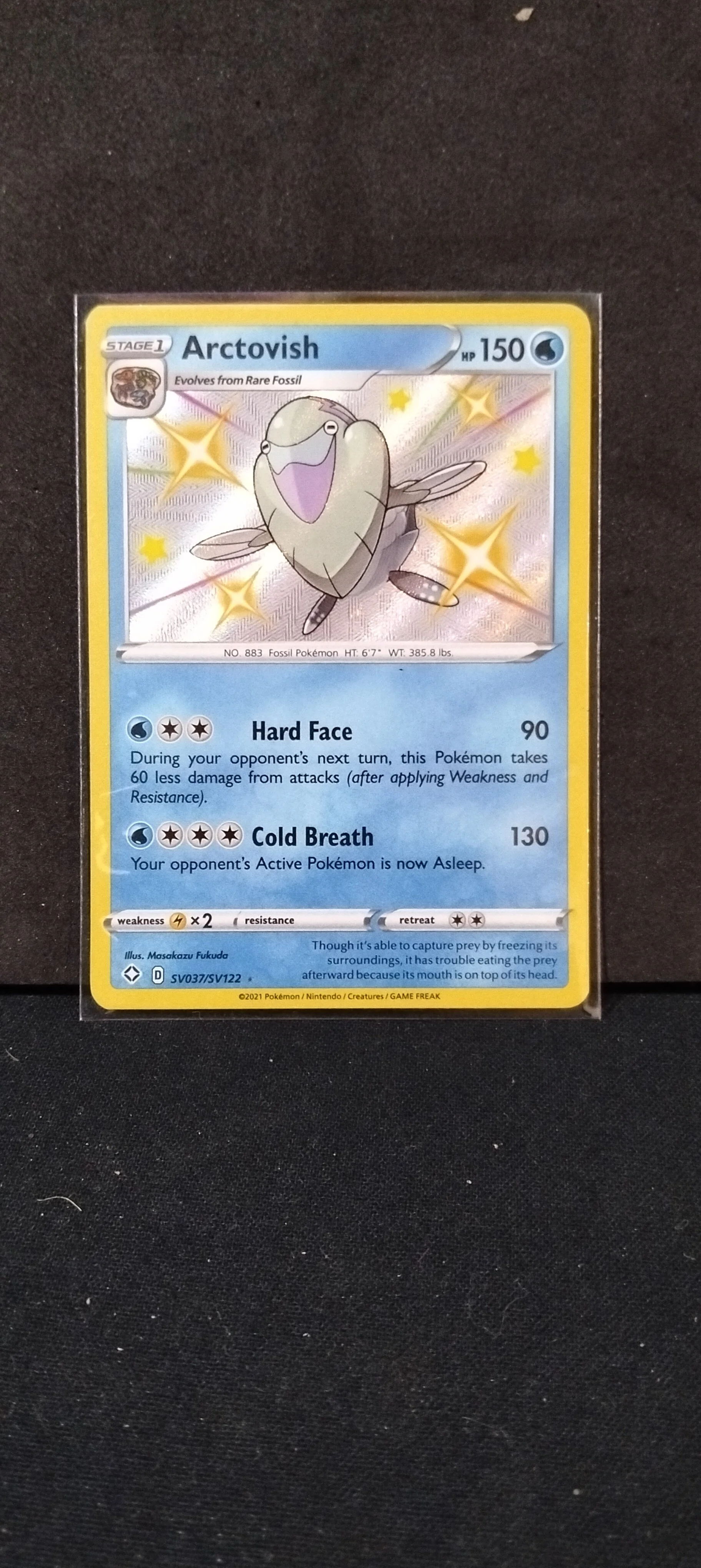 Arctovish Baby Shiny Card