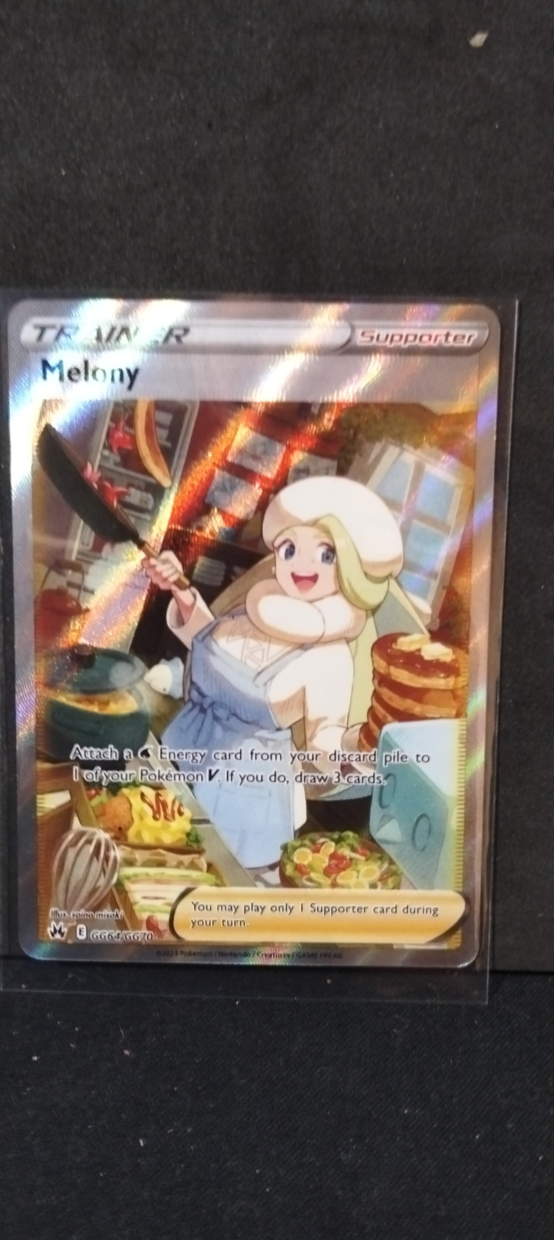 Pokémon TCG Melony Supporter Card - Holofoil