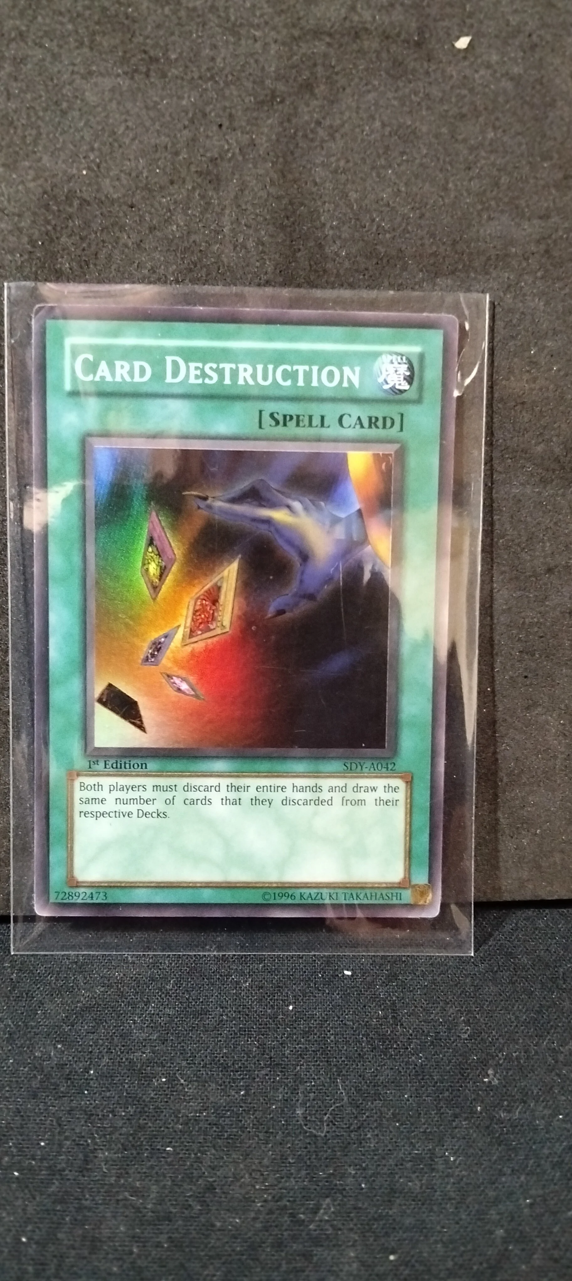 Card Destruction SDY 1st Edition