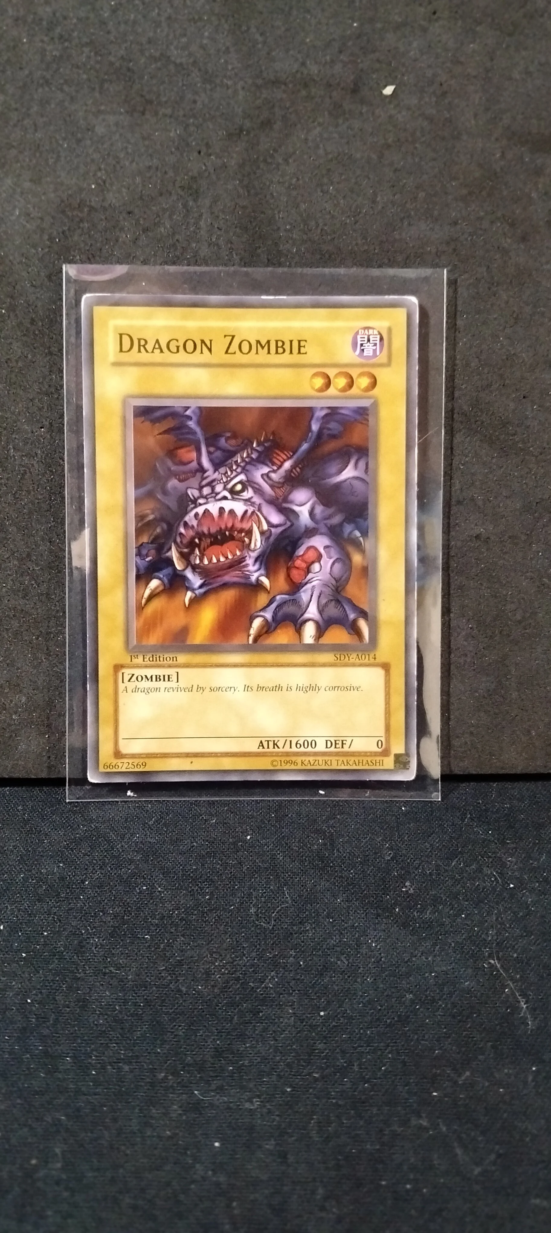 Dragon Zombie SDY 1st Edition