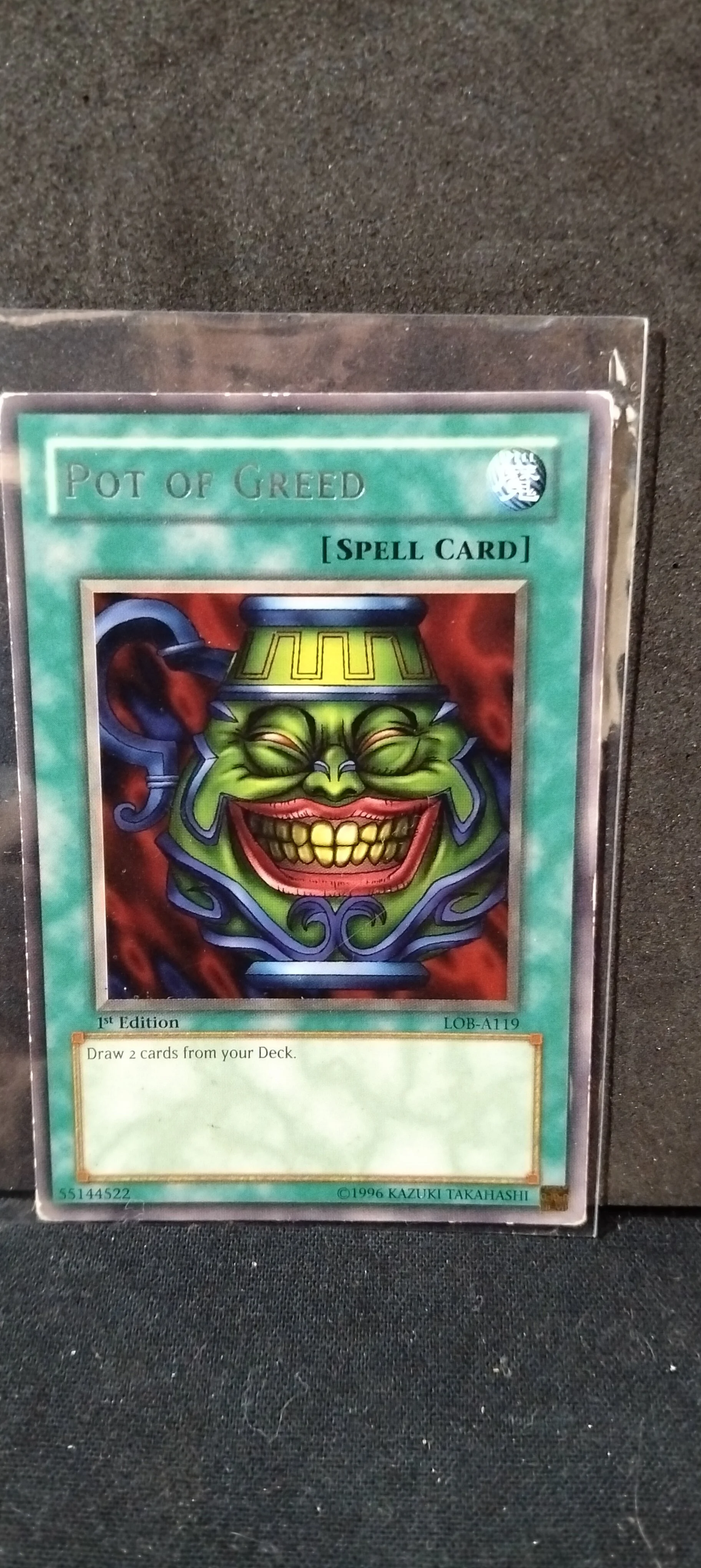 Pot of Greed LOB 1st Edition