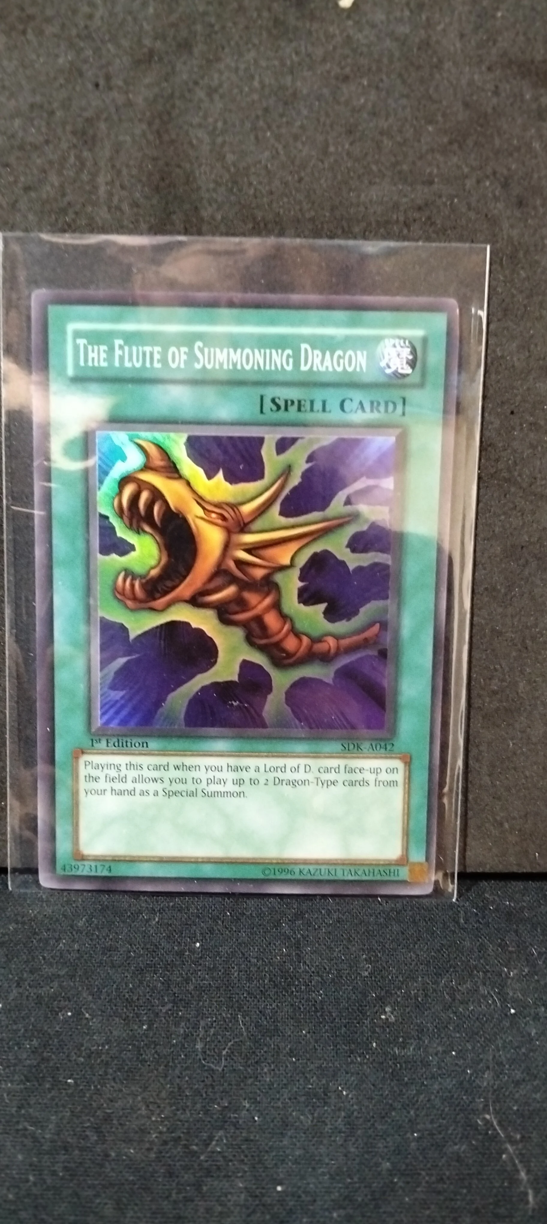 The Flute of Summoning Dragon LOB 1st Edition