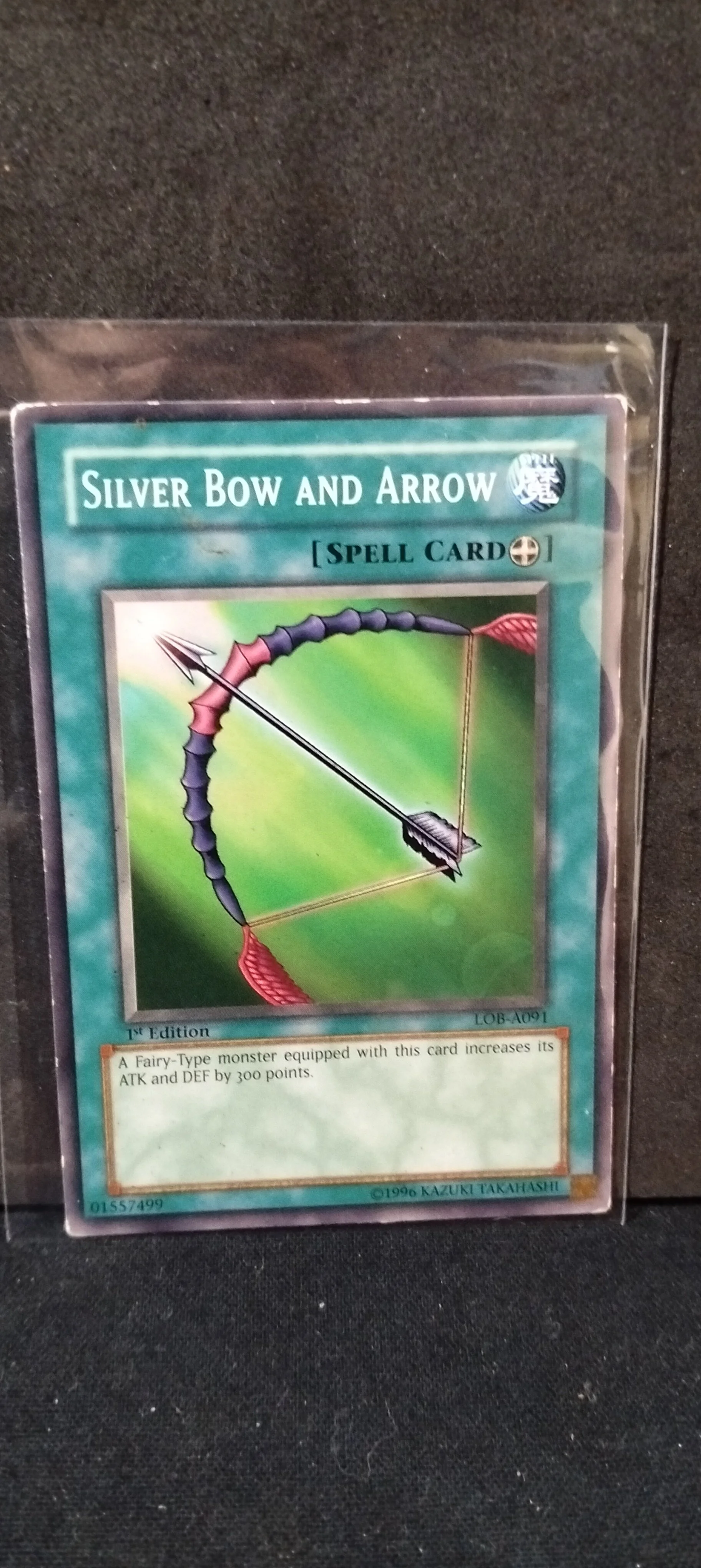 Silver Bow and Arrow LOB 1st Edition