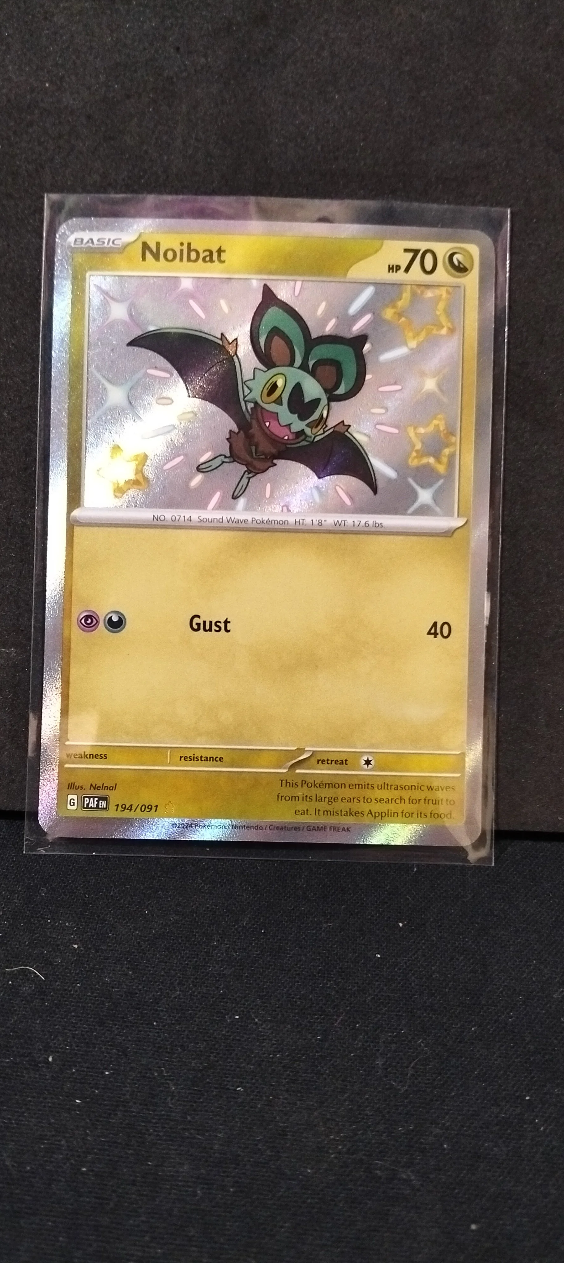Noibat Baby Shiny Card