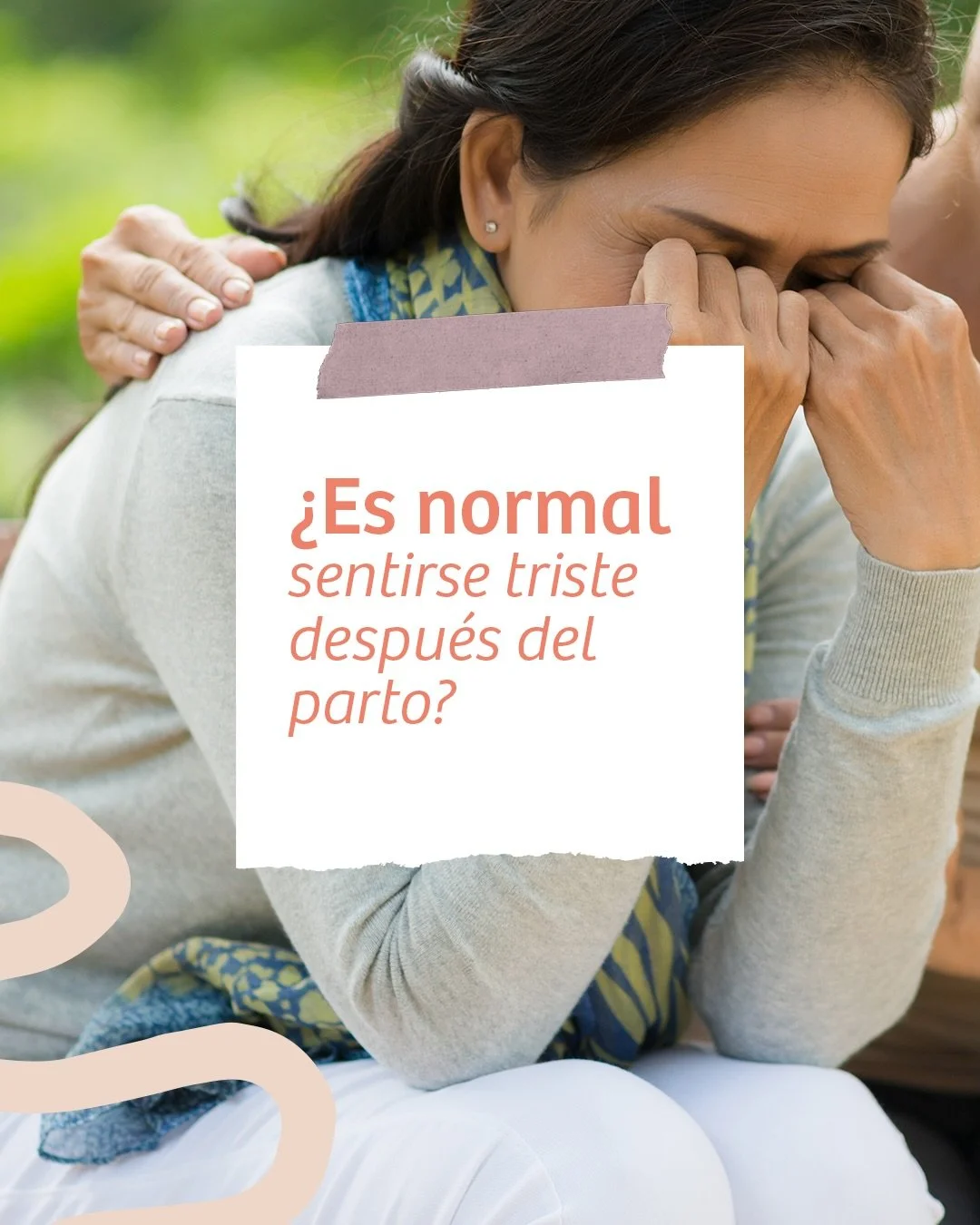 🇪🇸 Despu&eacute;s del parto, muchas mam&aacute;s me miran con culpa y me dicen en voz bajita:
&ldquo;&iquest;Es normal que me sienta as&iacute;?&rdquo; 

Y la respuesta es s&iacute;. 
Es muy com&uacute;n. 

El cuerpo atraviesa cambios hormonales in