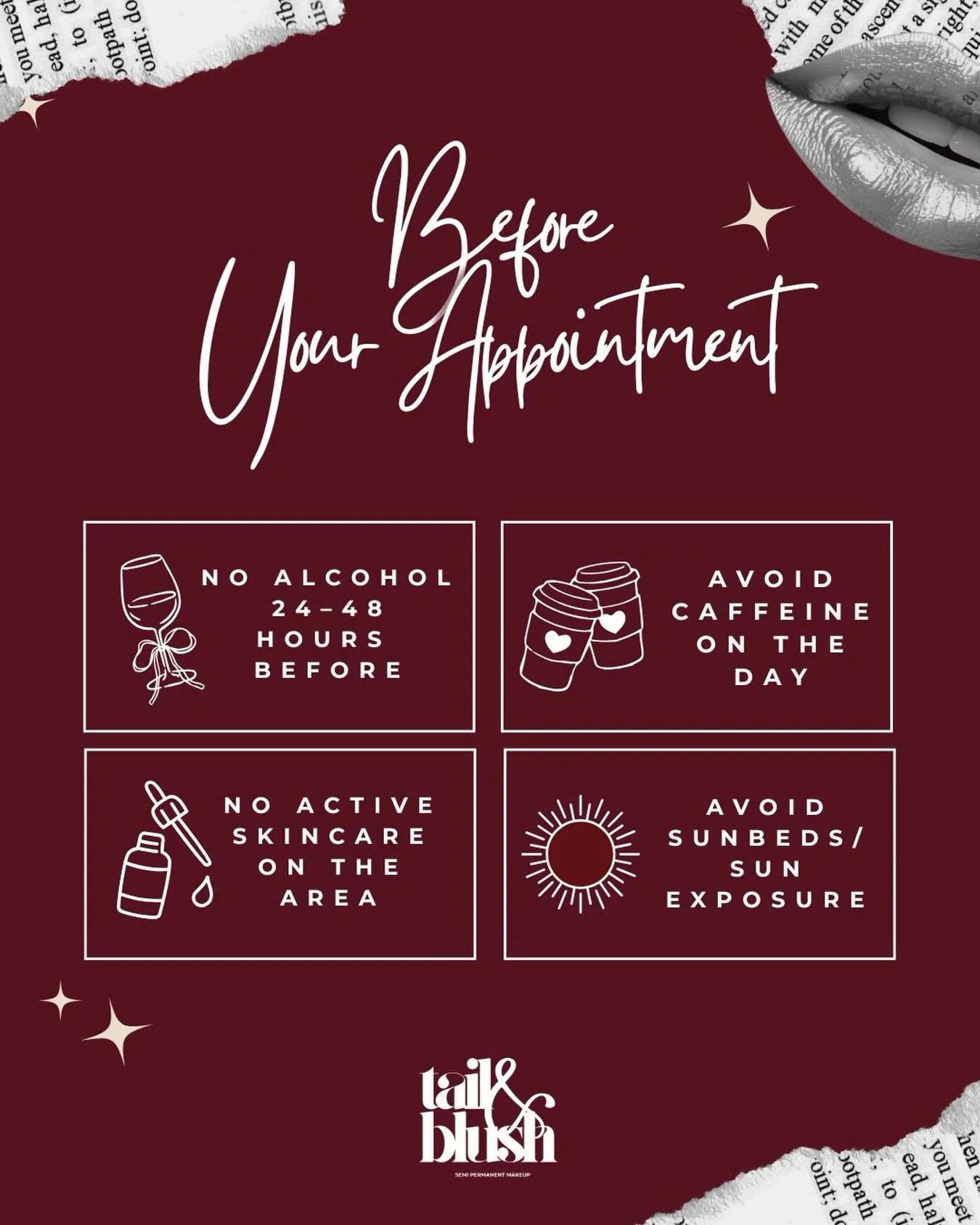 Before your appointment ✨
A few simple steps can make all the difference to your results.

Book via the link in bio 🤍