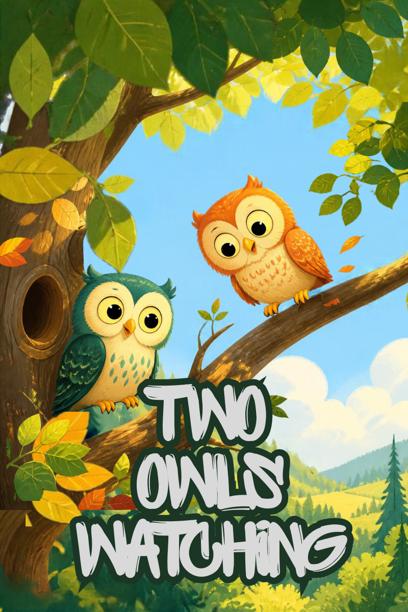 Two Owls Watching