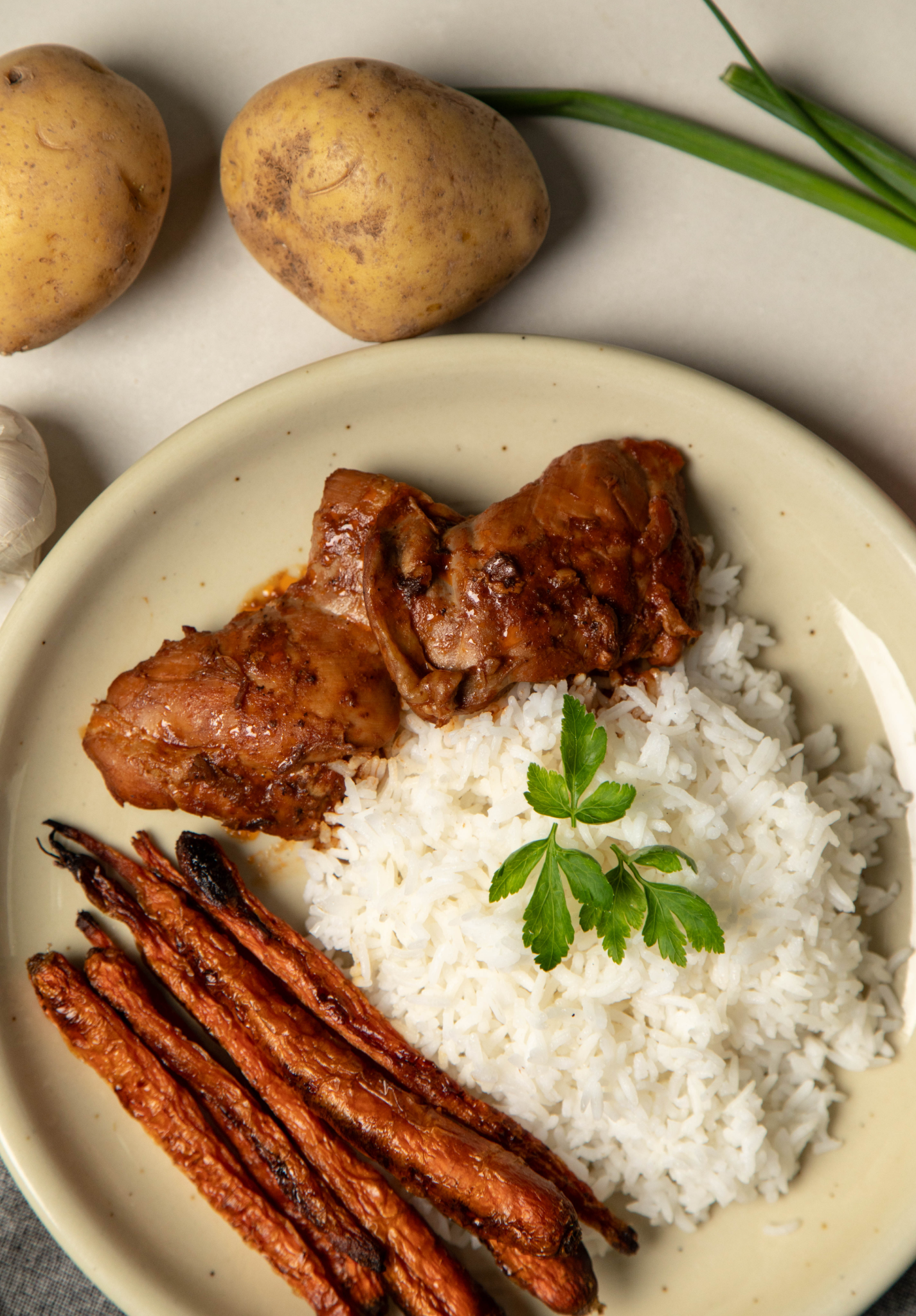 Braised Chicken Thighs