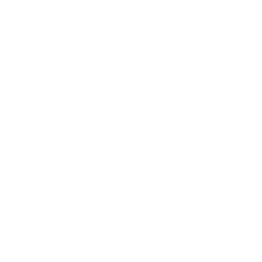 White chain link icon on a black background.