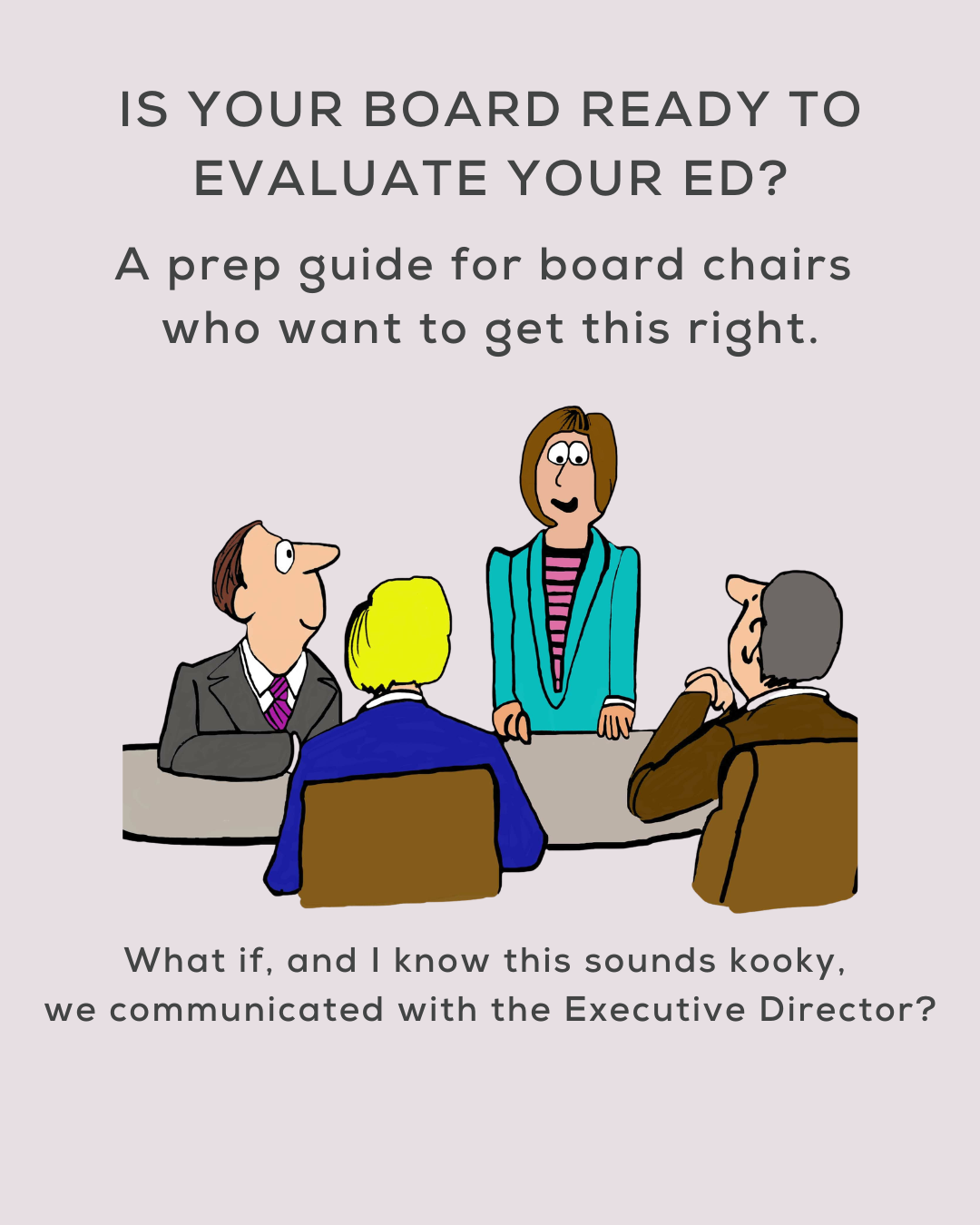 Board-Led Executive Director Evaluation for Nonprofits — COS & Company
