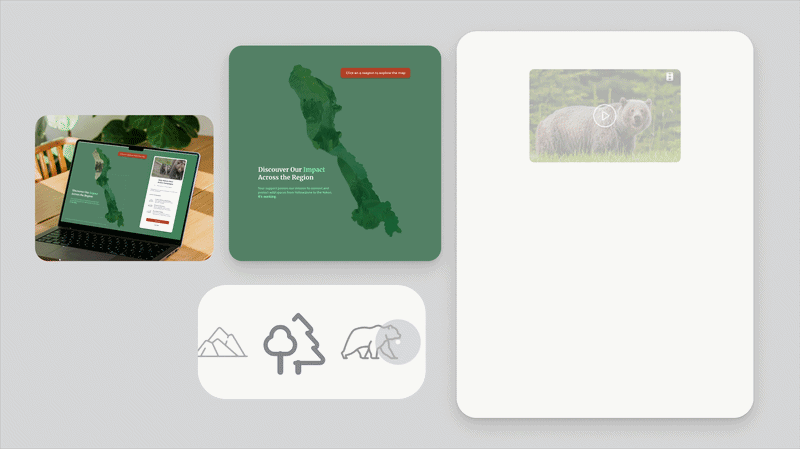 Yellowstone Interactive Impact Map