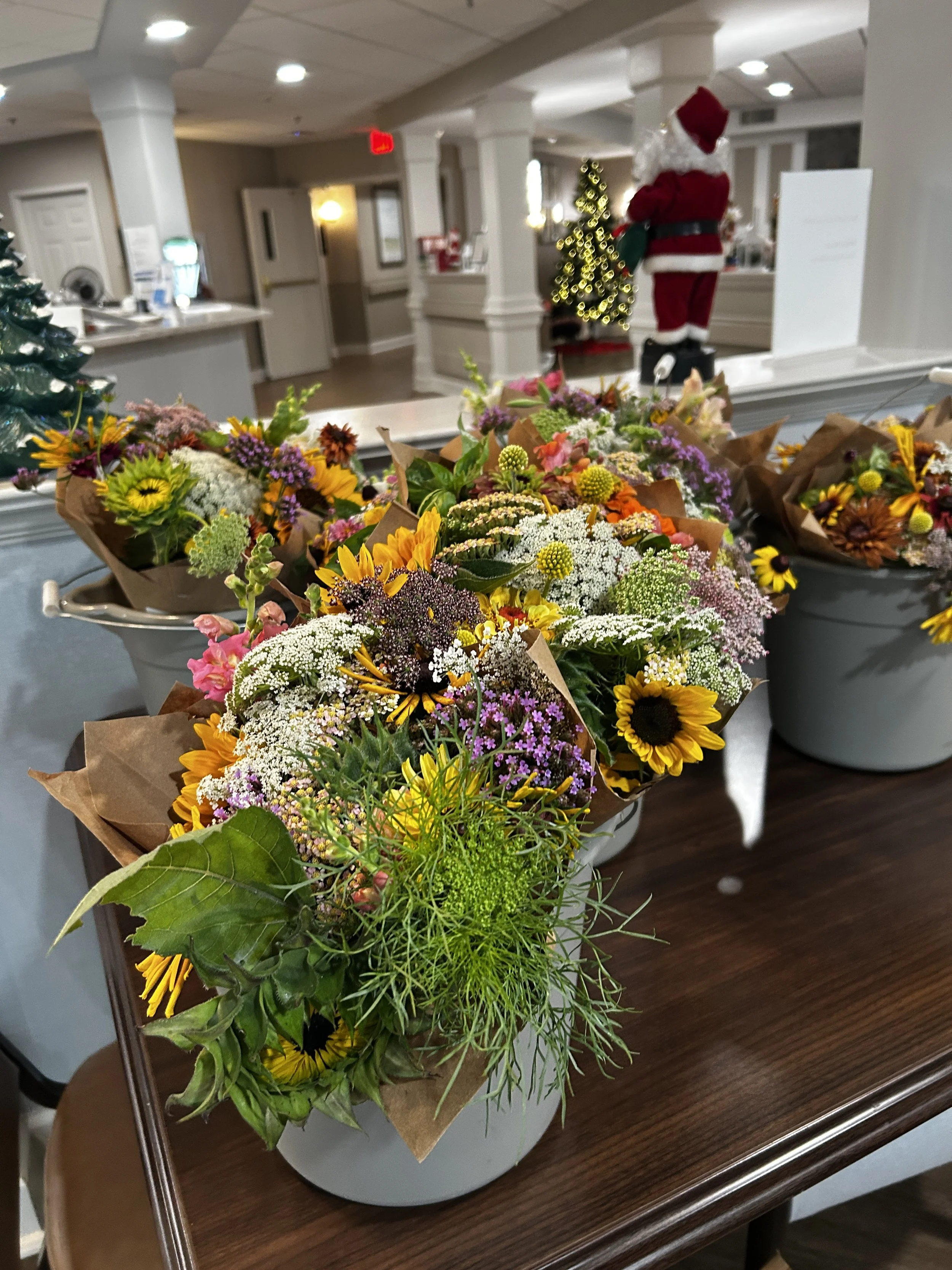 From our garden for residents/patients at Park Lane Post Acute Care - 7/24/26!