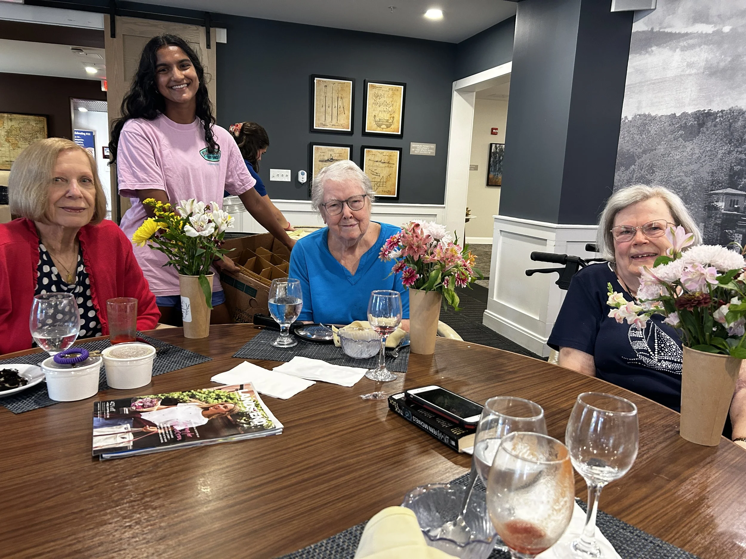 9/13 - Bringing a little joy to the residents of Bright View Senior Home in Devon!