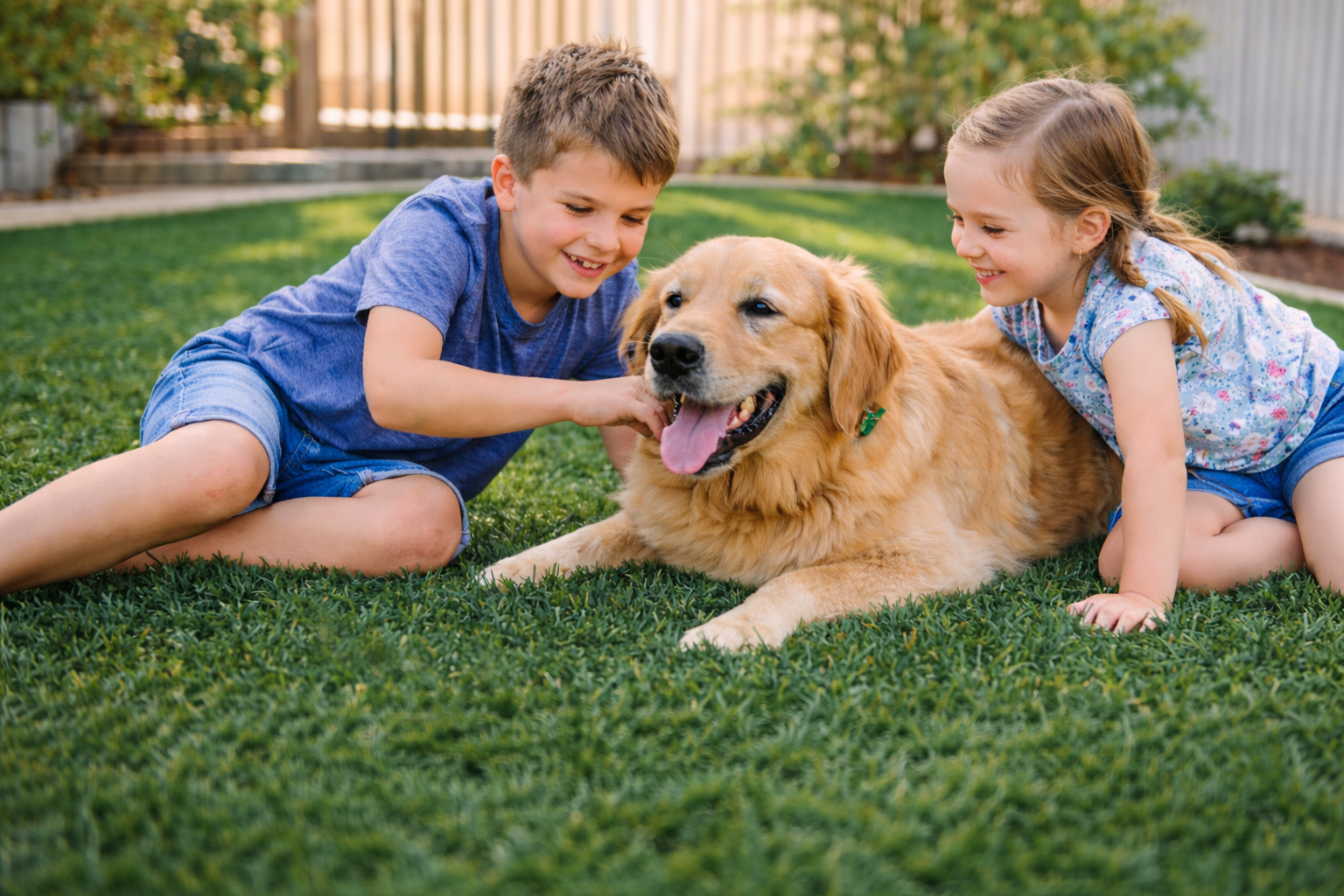 Why Synthetic Turf Is Perfect for Houston Families with Kids and Dogs