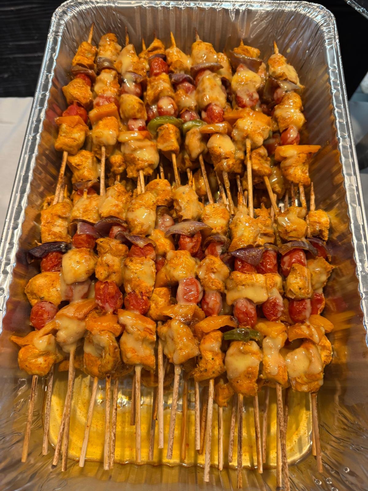 Chicken Tikka Kabob. Crystal Palace is a caterer and banquet hall in Mt Prospect that specializes in Mediterranean food.
