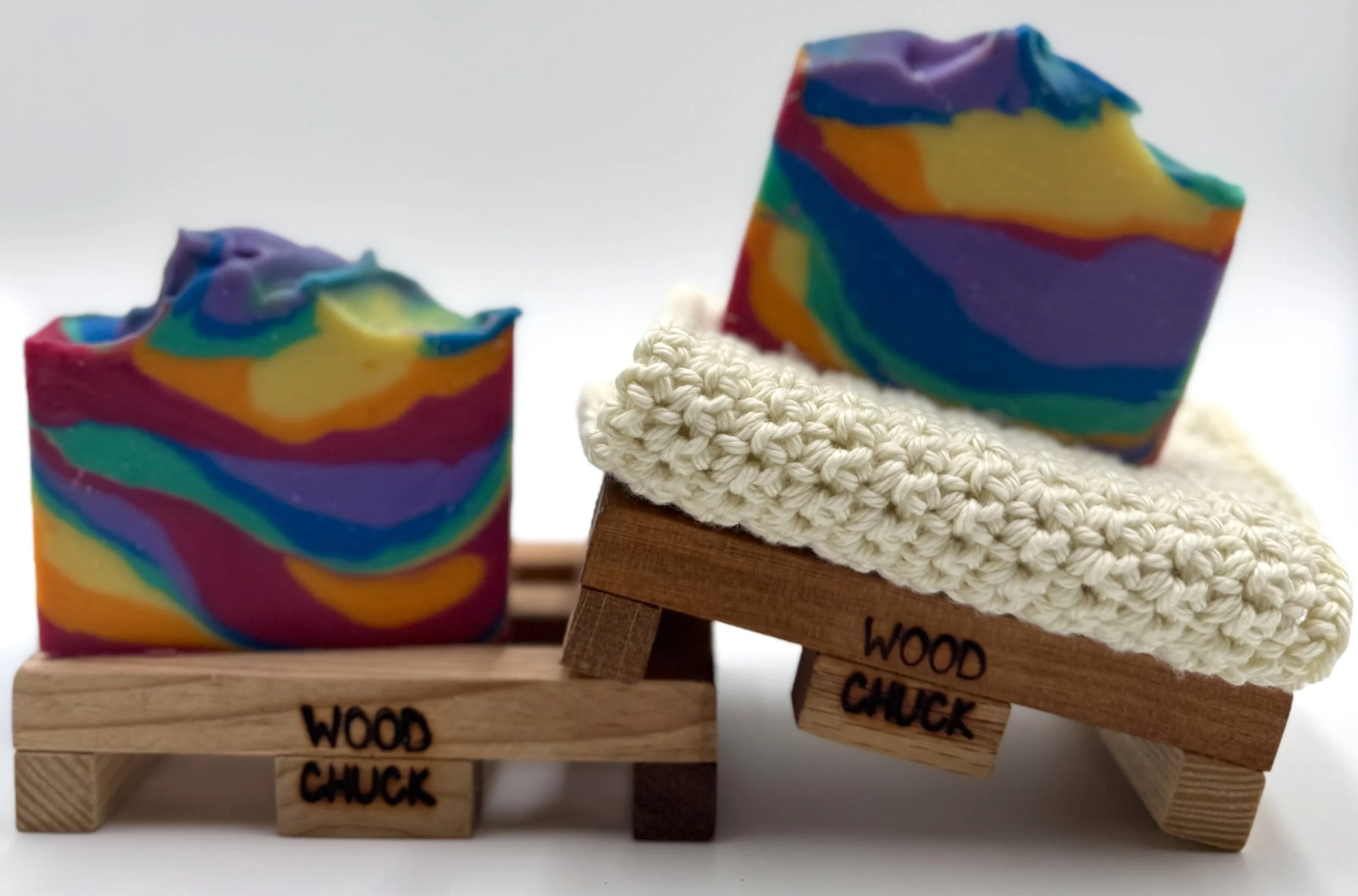 Rainbow Sherbet Soap
