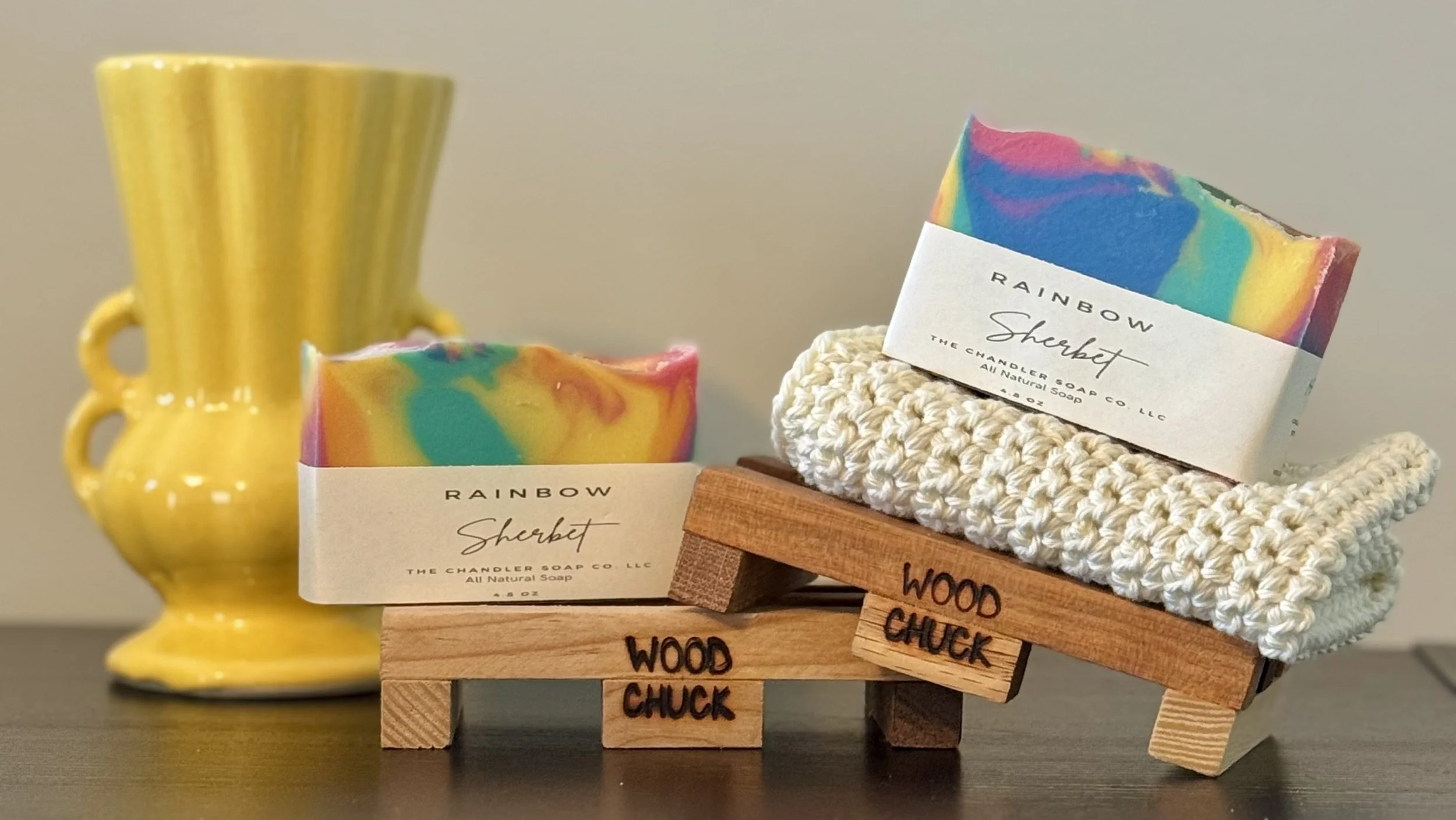 Rainbow Sherbet Soap