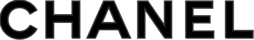 Close-up of the word 'Chanel' in black, capital letters on a white background.