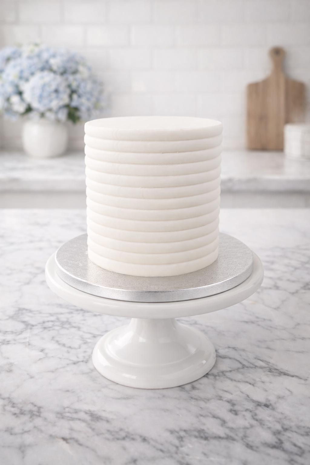 6 Inch White Cake