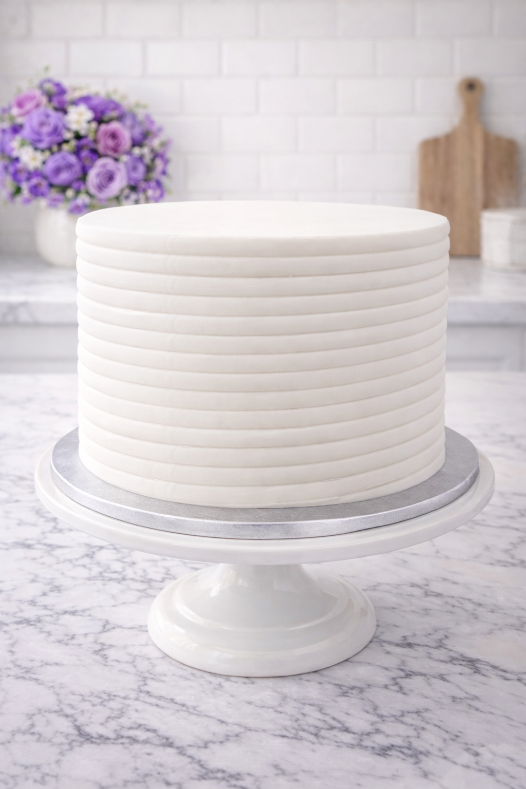 12 Inch White Cake