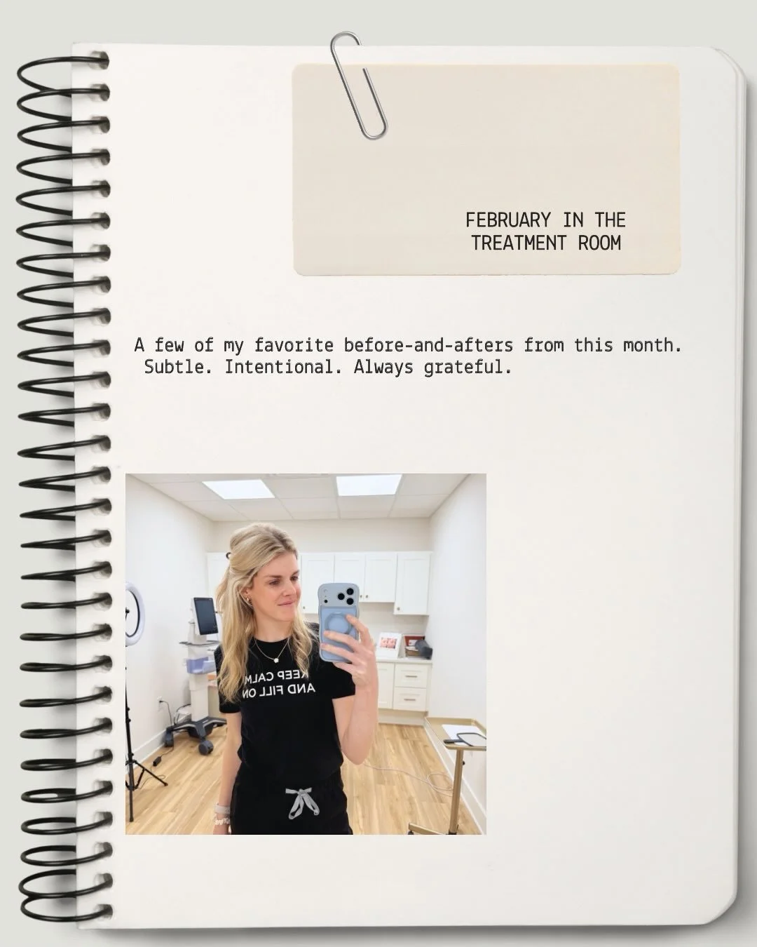 A few moments from February in the treatment room ✨ subtle changes, thoughtful plans, and the most amazing women in our community.

Something new is coming very soon 🫶 bringing more clinic-level skin and wellness resources your way.