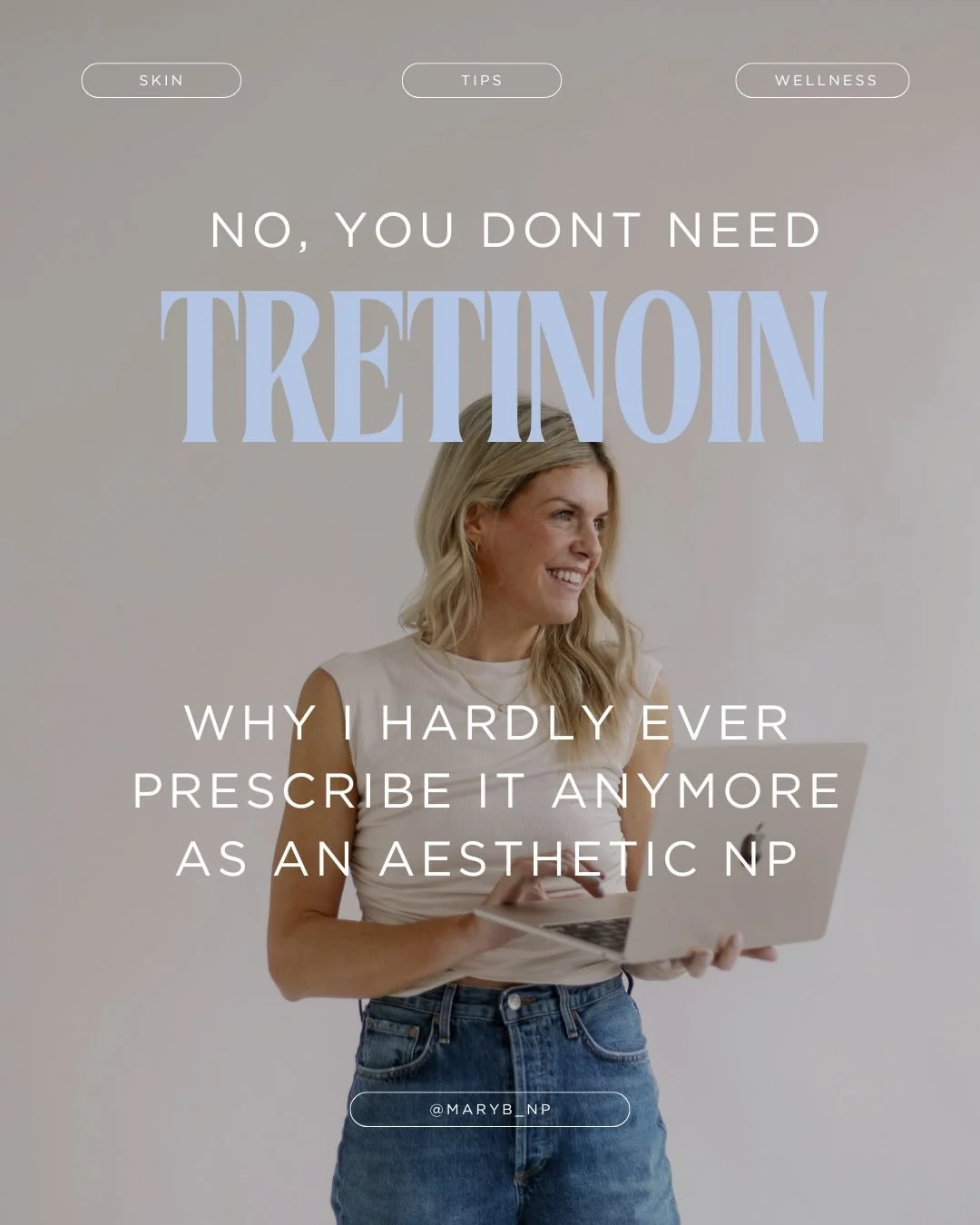 Unpopular NP opinion: most of you don&rsquo;t need tretinoin. I said what I said. 👀 Shop @skinbetter AlphaRet and my full NP-approved skincare line through the link in my bio. 🔗

&nbsp;

#skincare #tretinoin #retinol #aestheticnp
