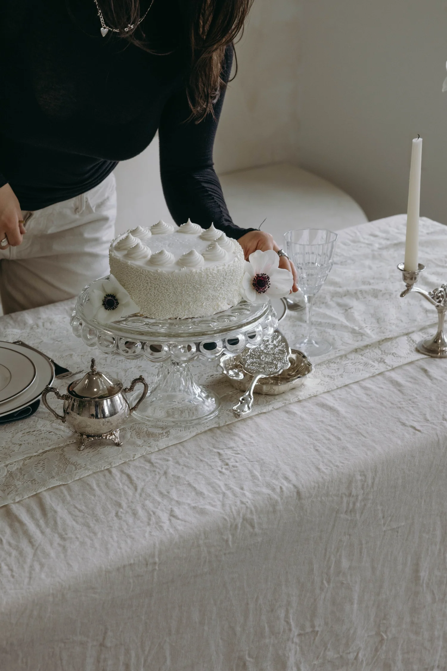 Sweetheart table detail