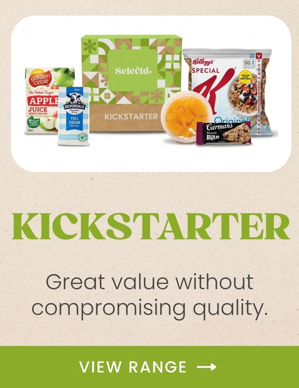 Kickstarter Breakfast Packs
