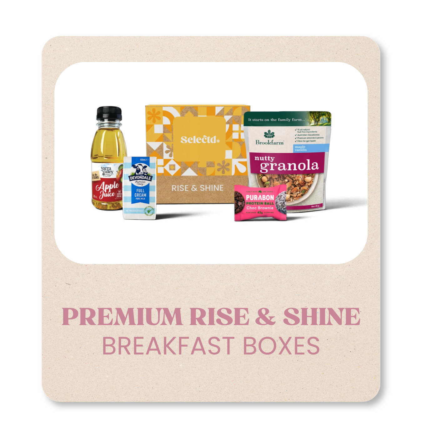Premium Rise & Shine Breakfast Boxes