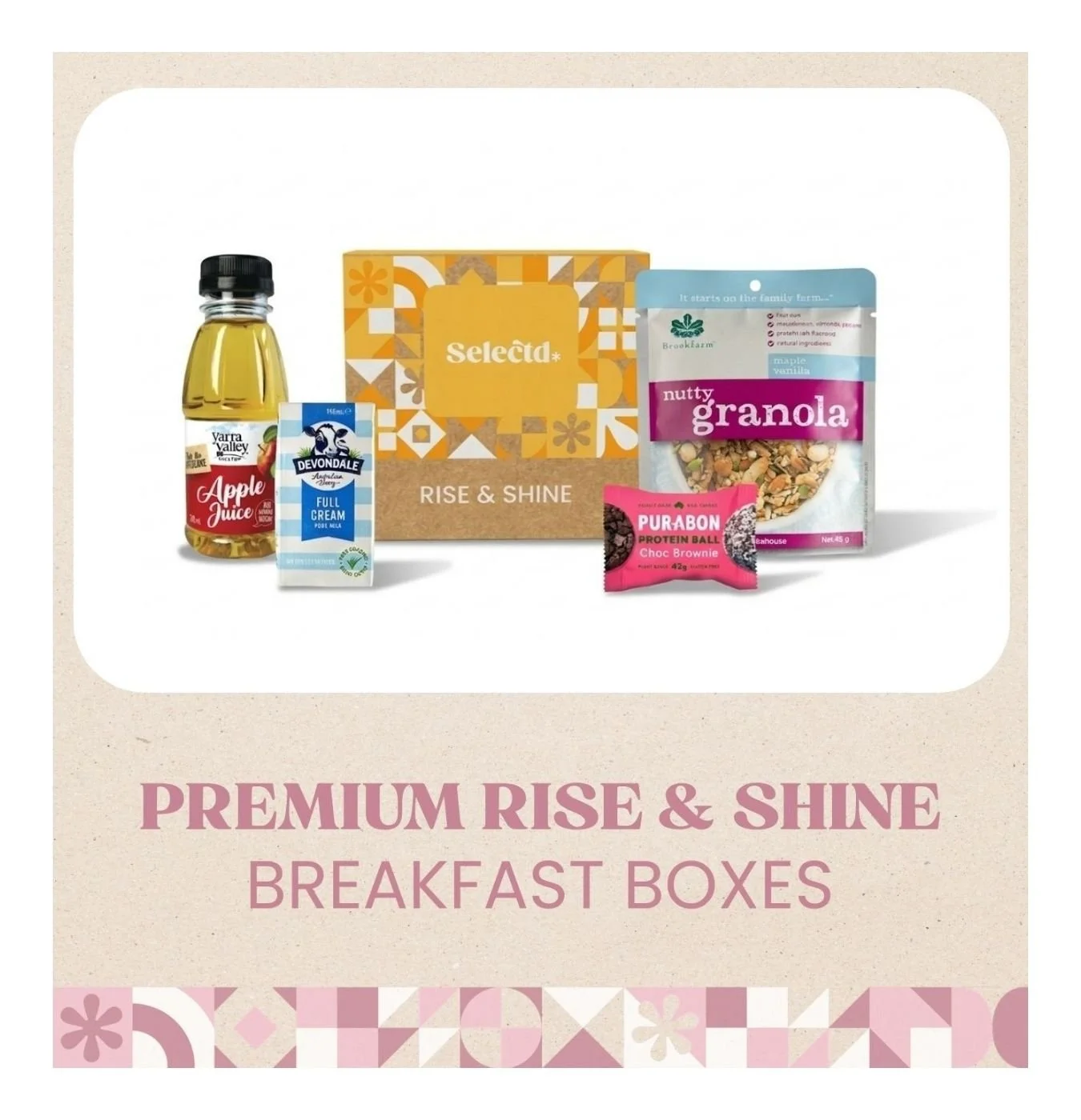 Premium Rise & Shine Breakfast Boxes