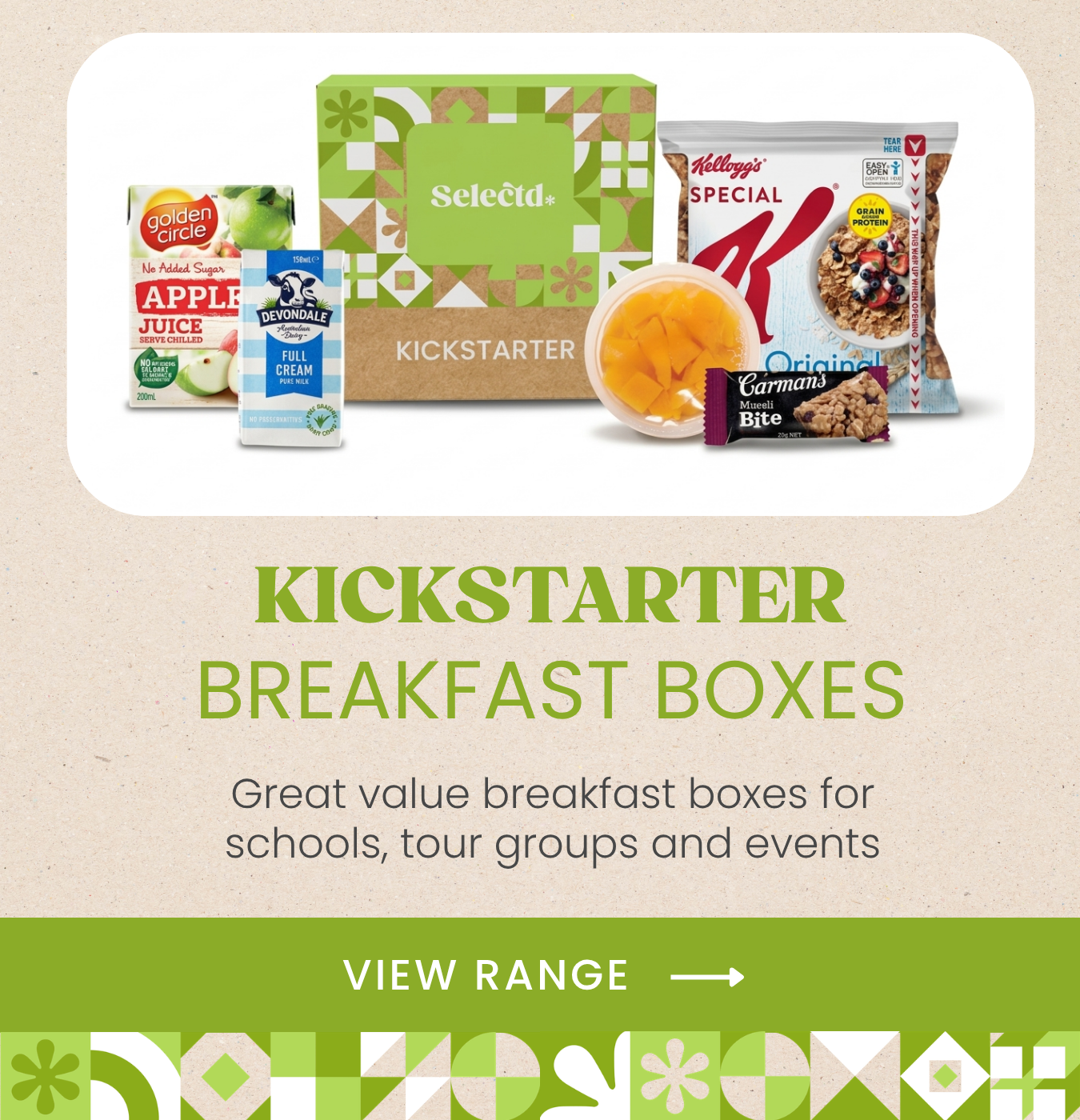 Kickstarter Breakfast Packs