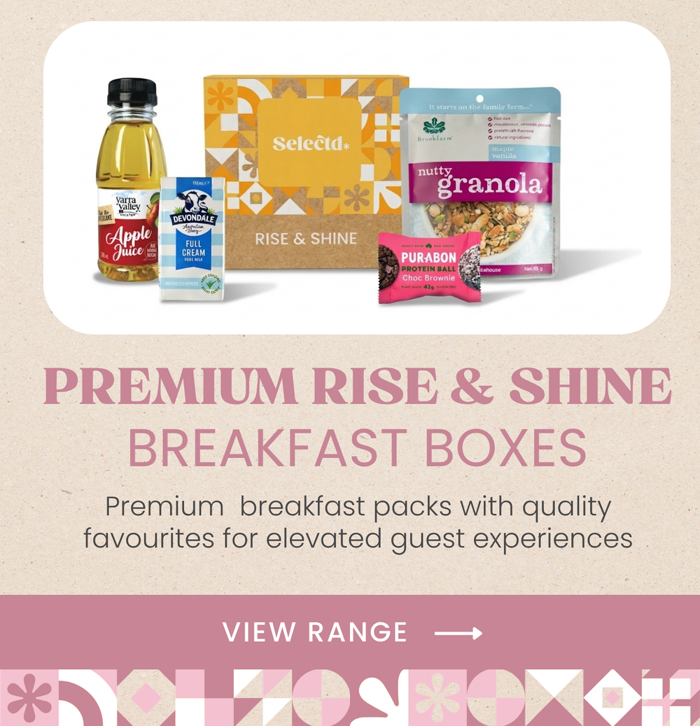 Breakfast Packs for Hotels, Accommodation & Events — SELECTD