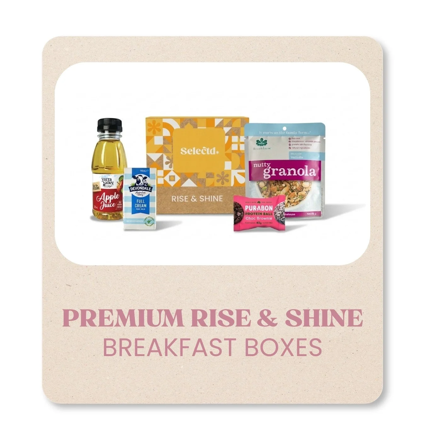 Premium Rise & Shine Breakfast Boxes