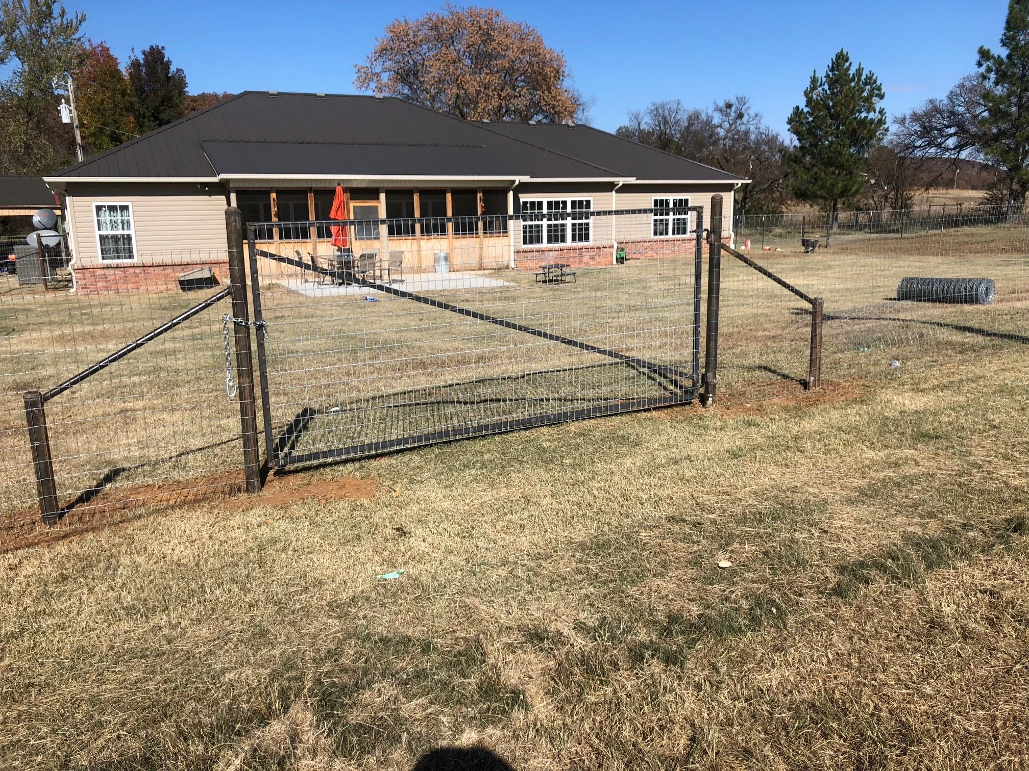 woven wire - no climb horse fence