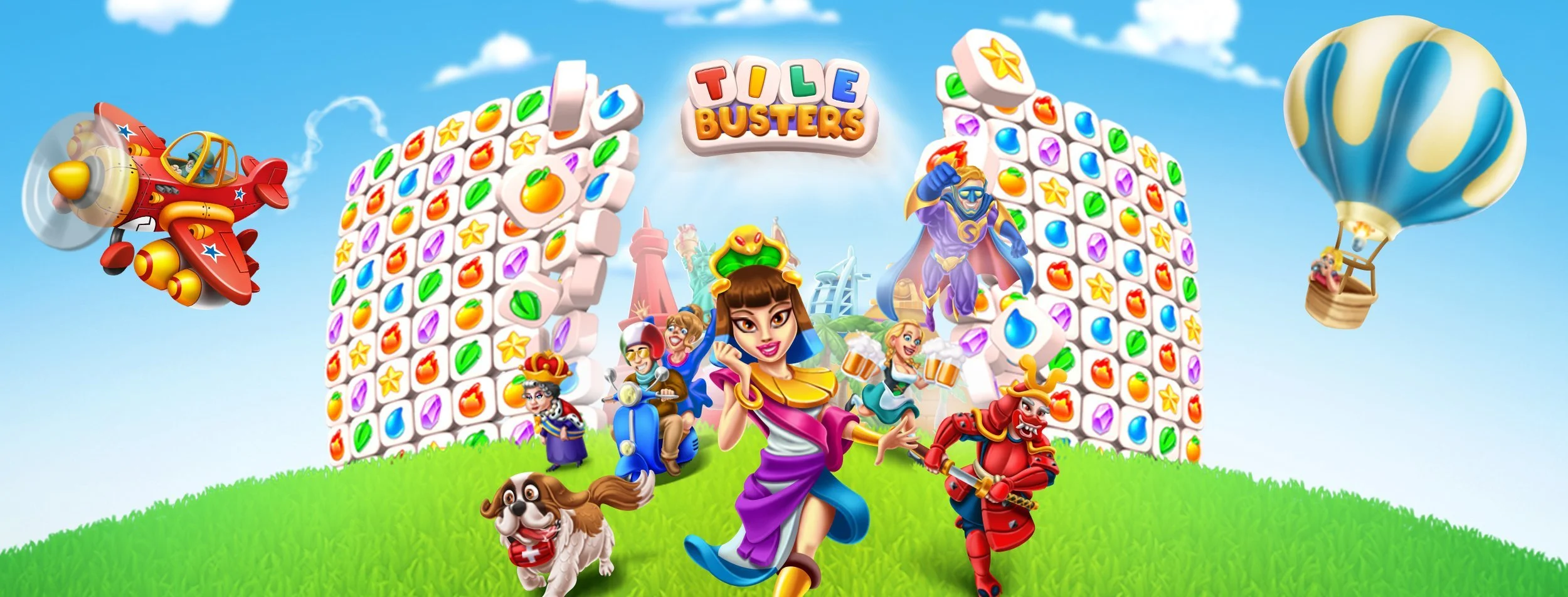 Tile Busters: Leaving The Reddest Ocean To Find A Blue Spot