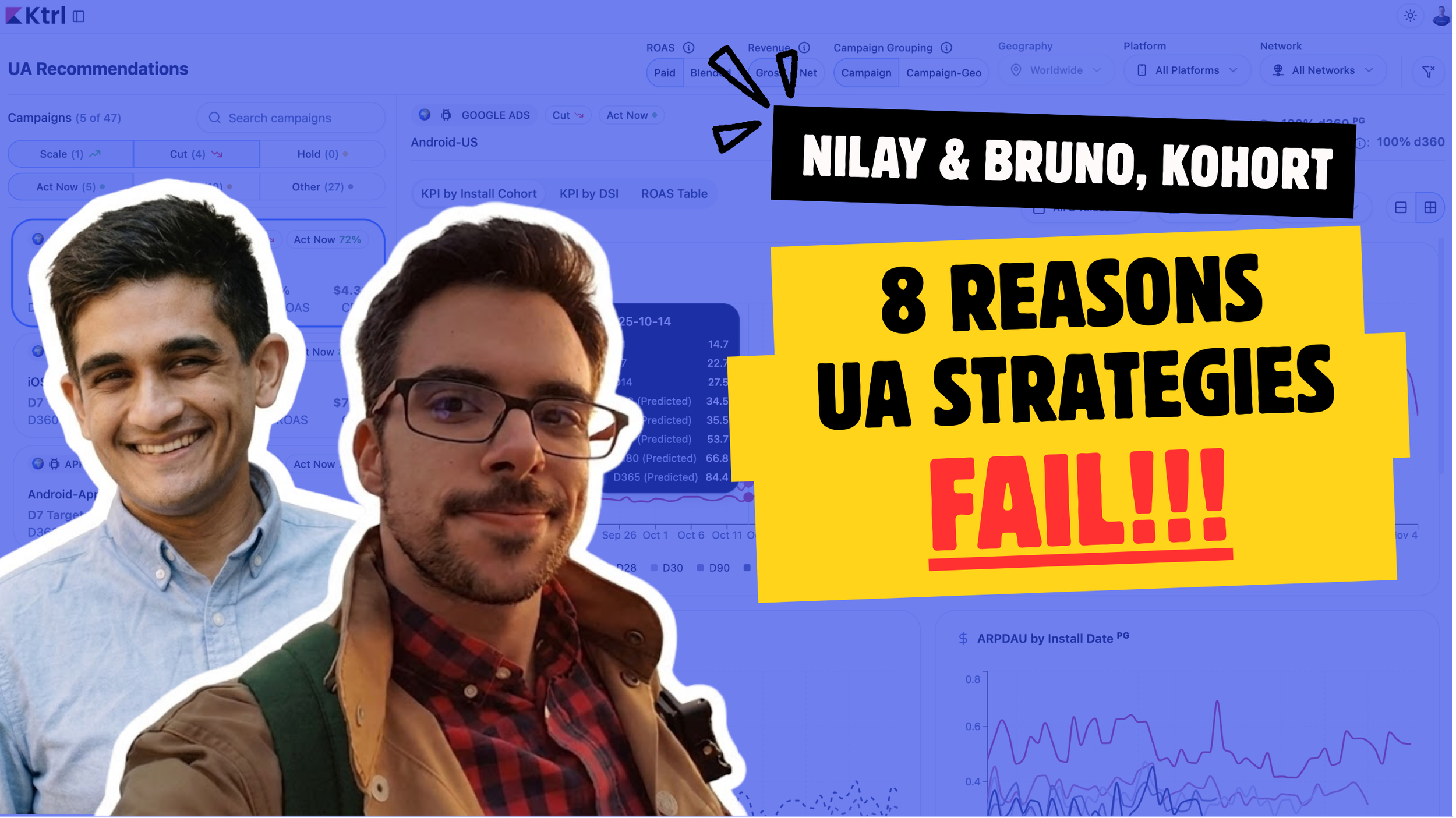 8 Reasons Most UA Strategies Fail as they Scale